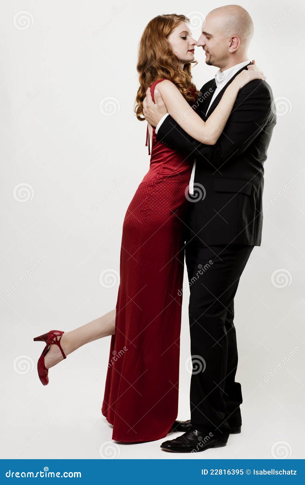 Couple, well dressed stock image. Image of head, dress 22816395