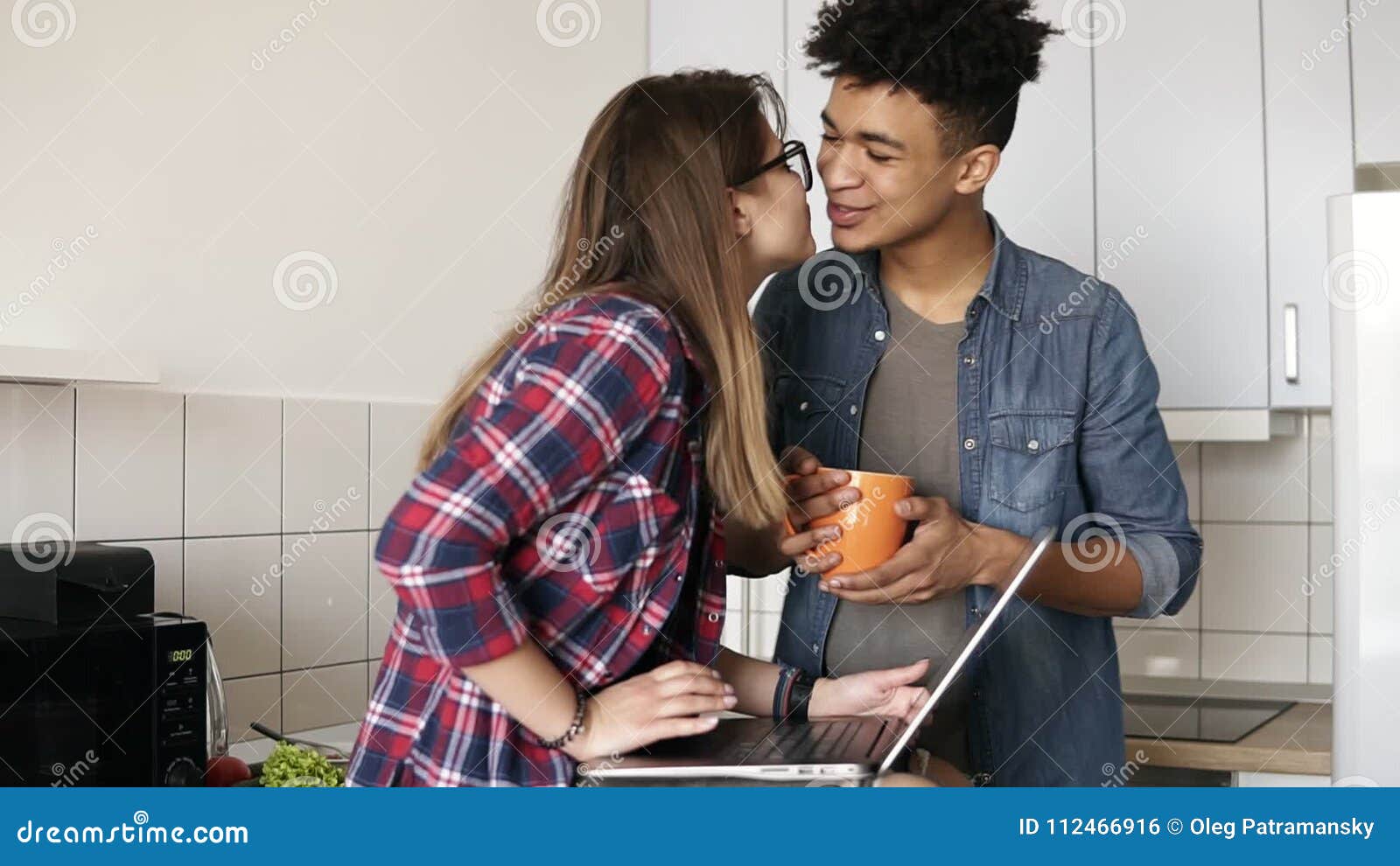 Tween Girls Kissing