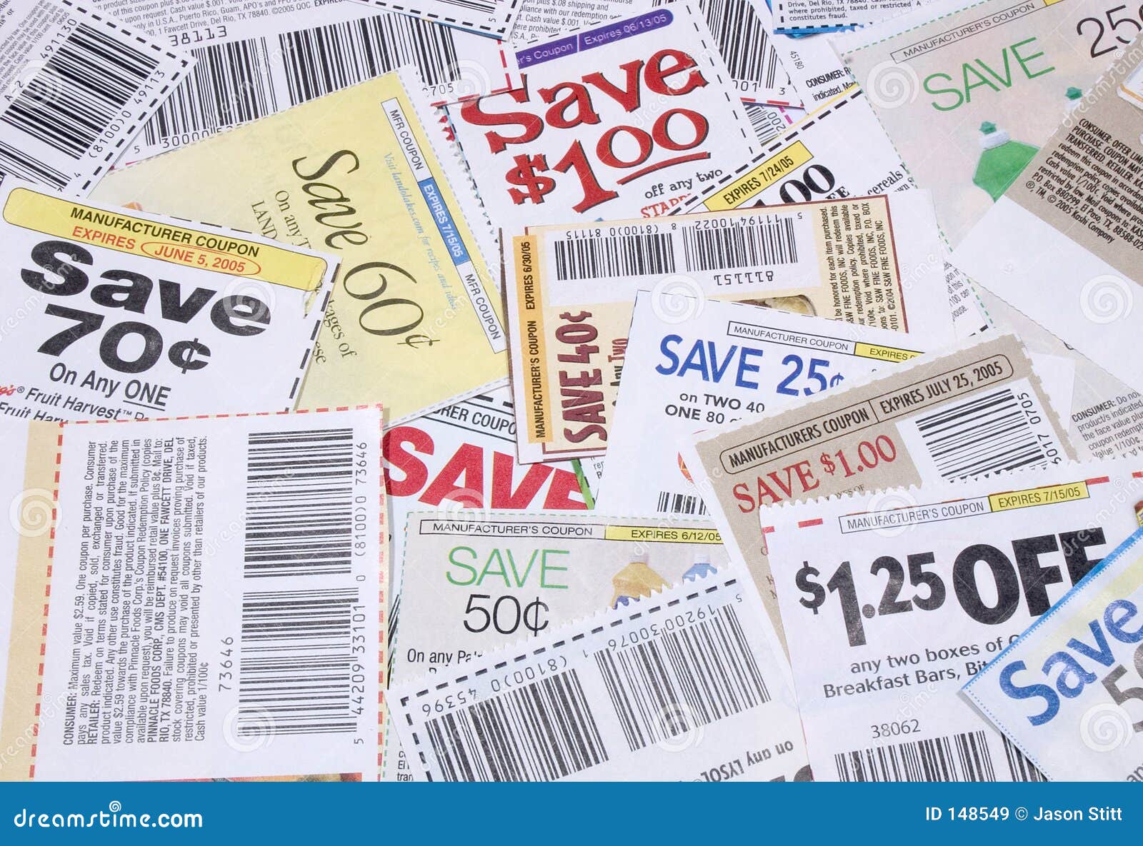 Coupons stock image. Image of save, cheap, cutting, shopping - 148549