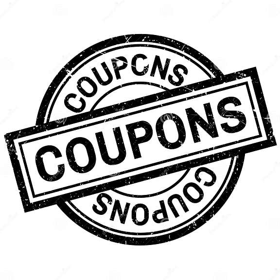 Coupons rubber stamp stock vector. Illustration of rubber - 82615667