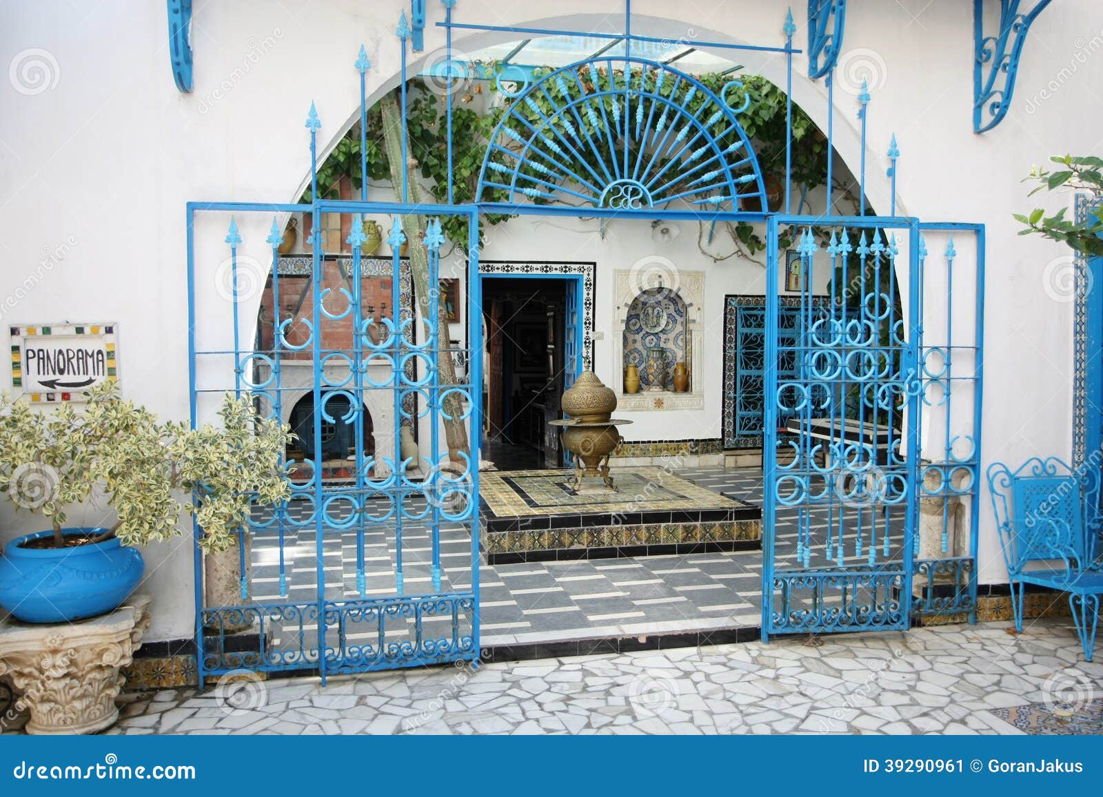 Interieur Maison Sidi Bou Said