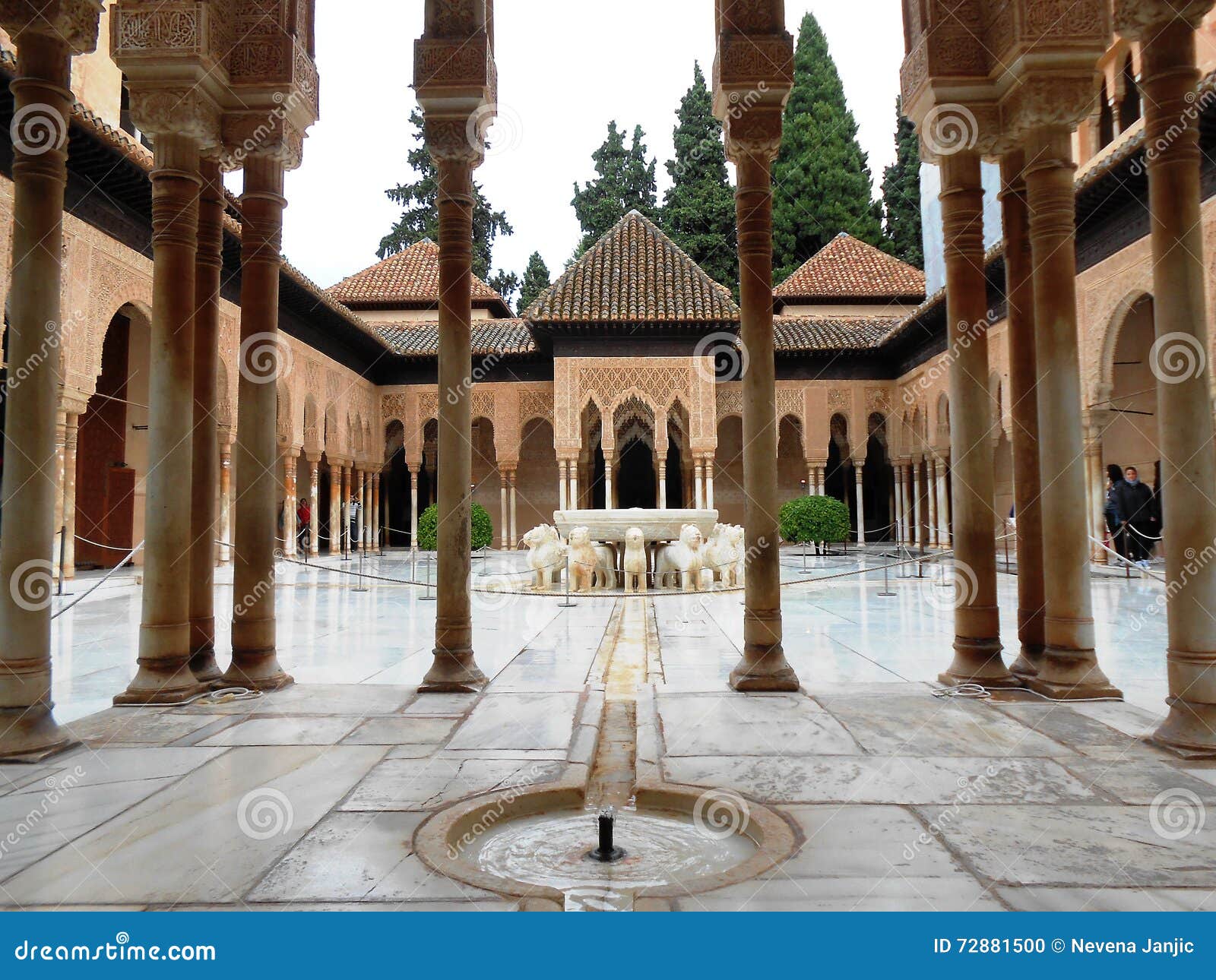 i 2222 Cour des Lionnes L'Alhambra GRANADA Espagne 