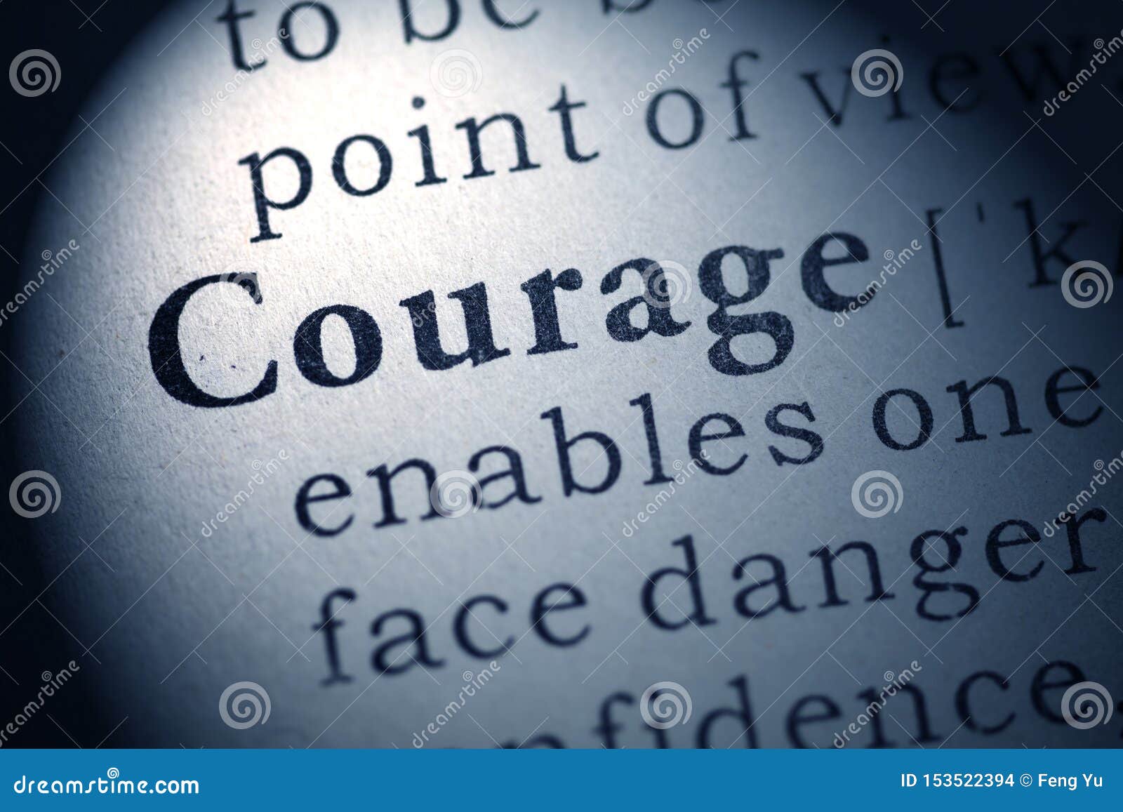 extended definition of courage