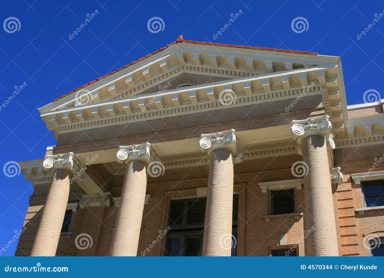 Court House Pillars stock photo. Image of pillar, 4570344