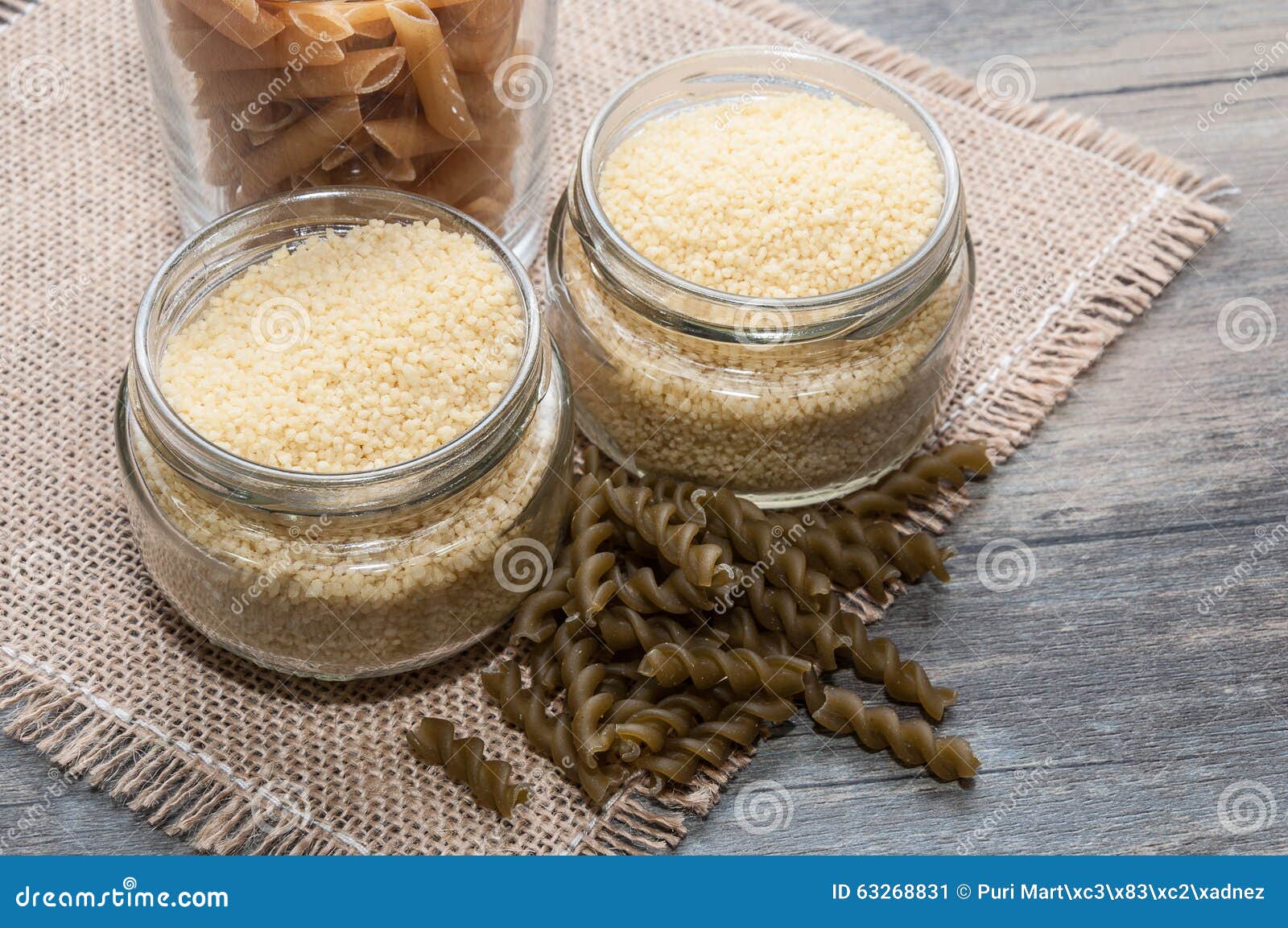 Cous cous on a tablecloth stock image. Image of carbohydrate 63268831