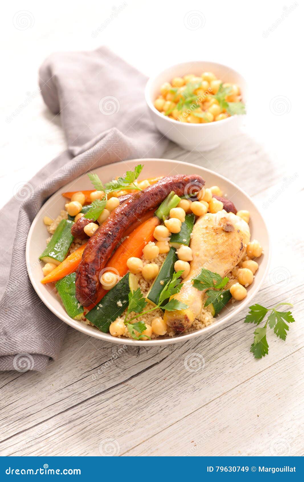 Couscous with chicken stock image. Image of meal, cuisine 79630749
