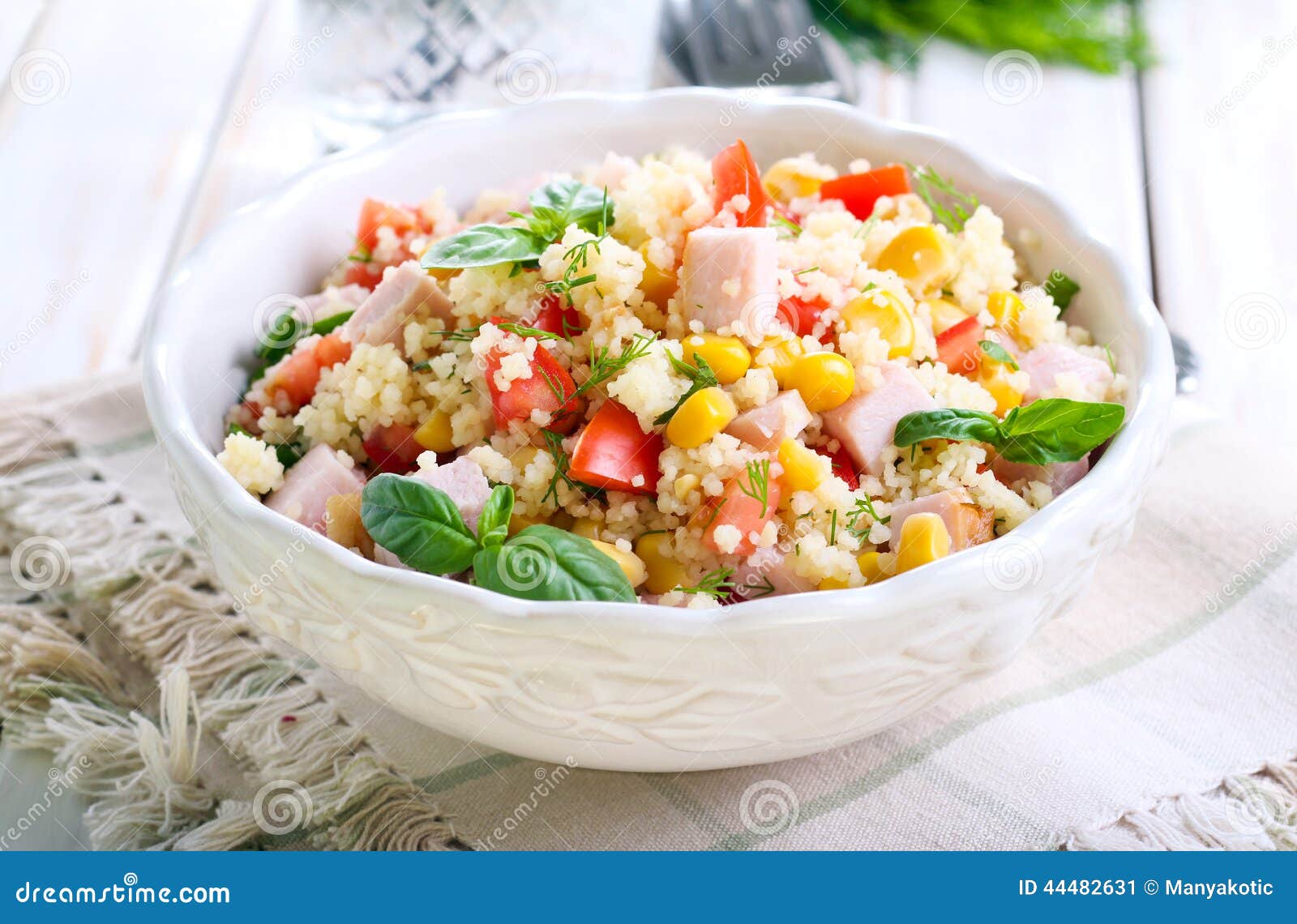Couscous stock image. Image of lunch, corn, appetizer 44482631