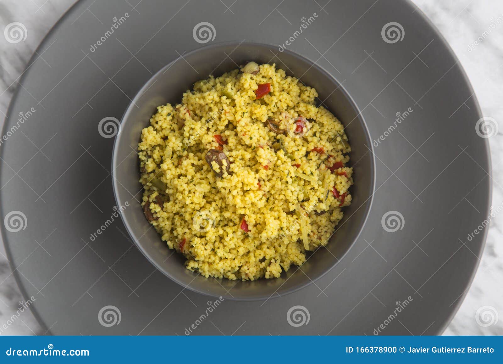 Couscous with Vegetables, Typical Arabic Food Stock Photo Image of