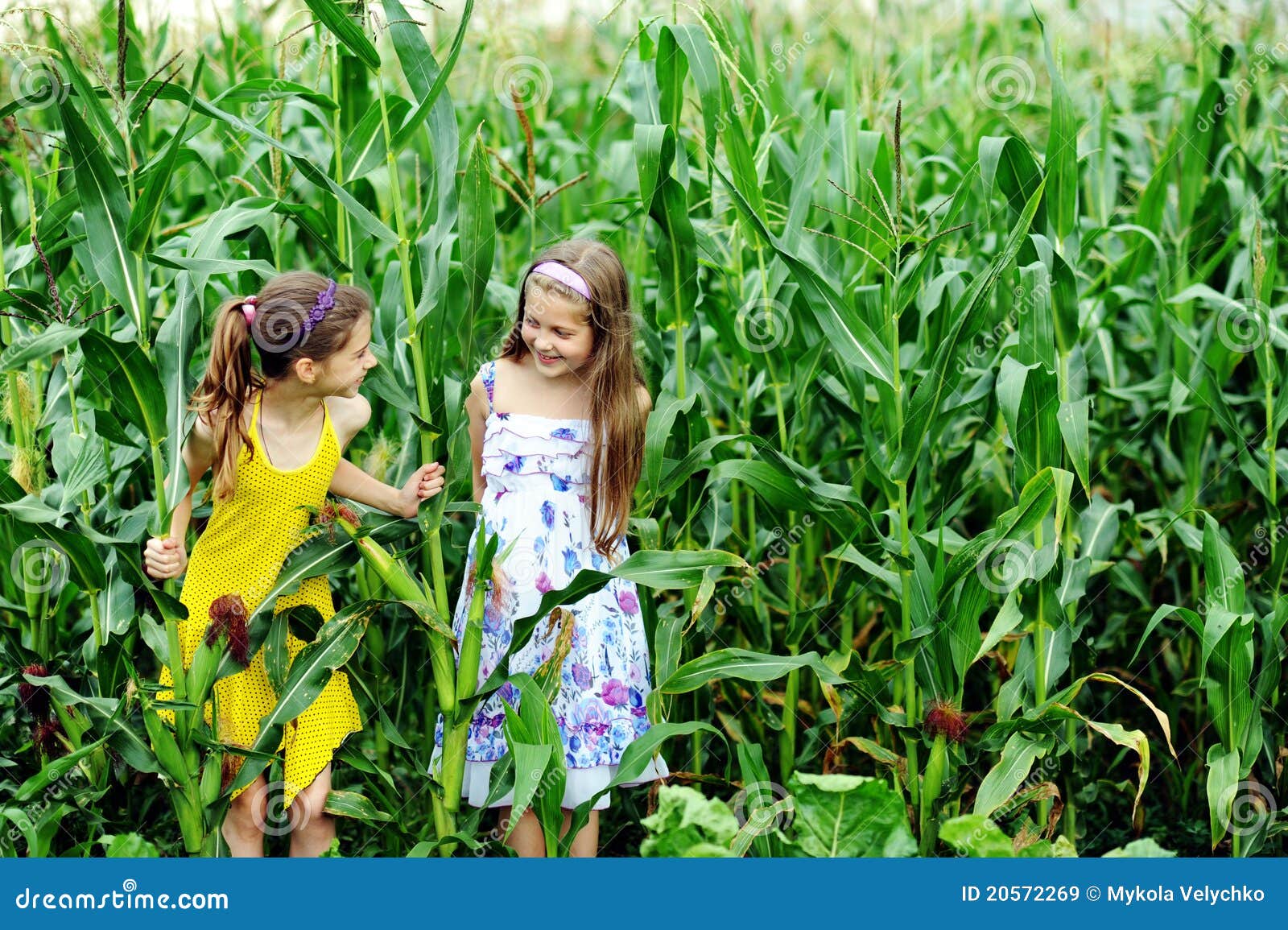 Cousins stock image. Image of corn, healthy, female, person 20572269