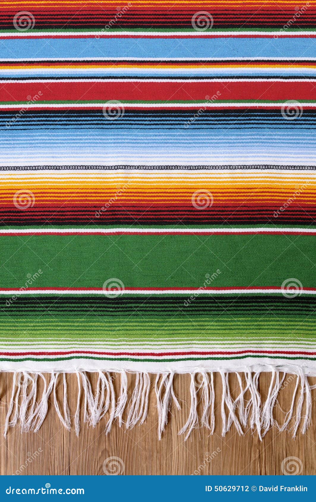 Couverture Mexicaine De Serape Photo stock - Image du cadre, raie: 50629712