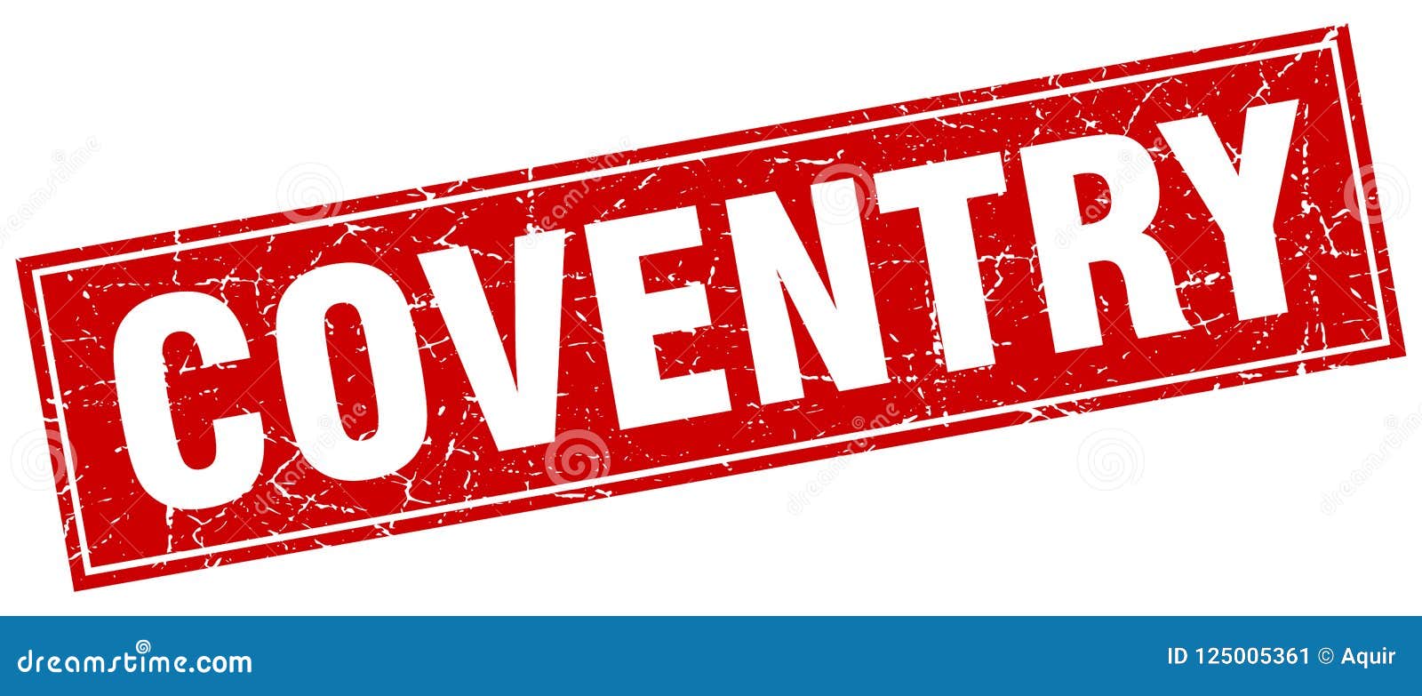 Coventry stamp stock vector. Illustration of seal, texture 125005361