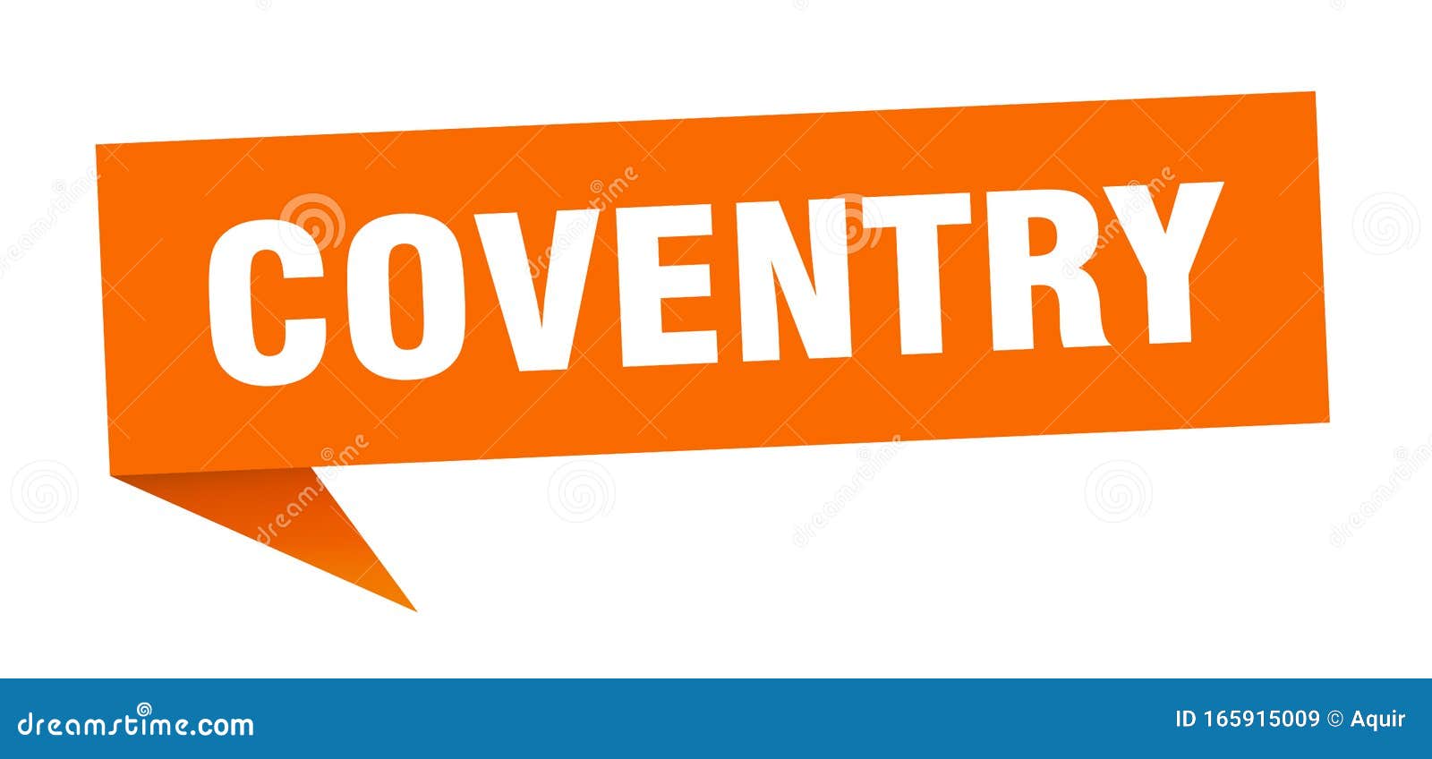 Coventry Sticker. Coventry Signpost Pointer Sign Stock Vector