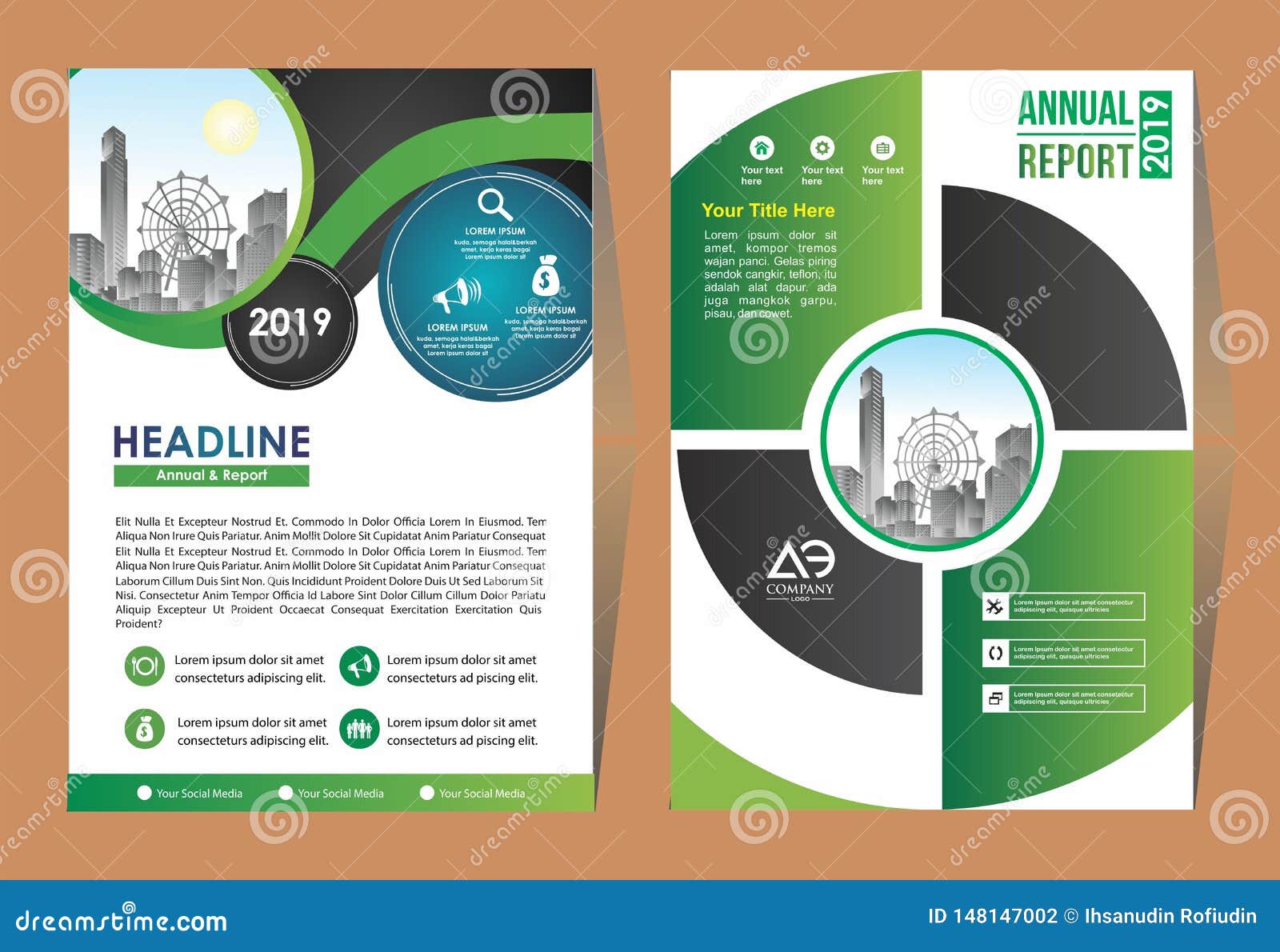 Cover Book Brochure Layout Flyer Poster Stock Vector Illustration Of Minimal Layout