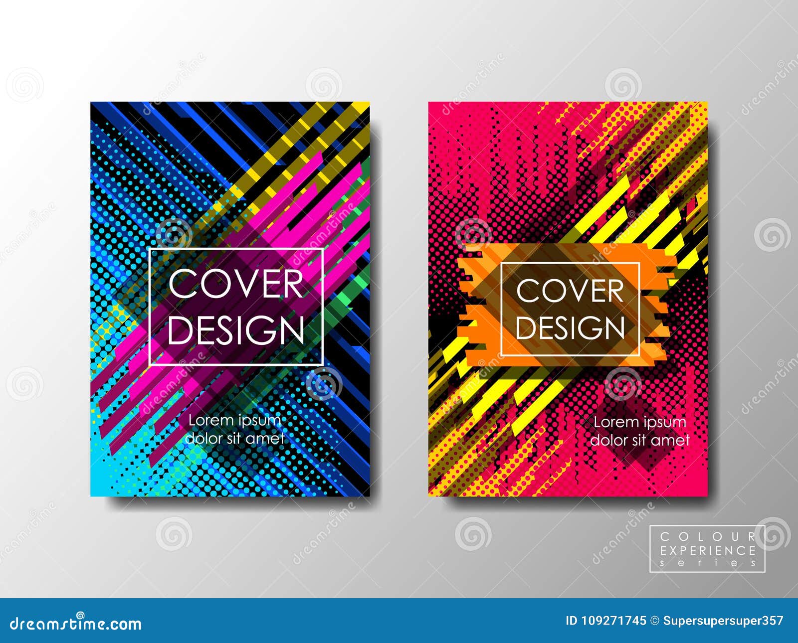 Cover Design Vector Background Editable Document Stock Vector