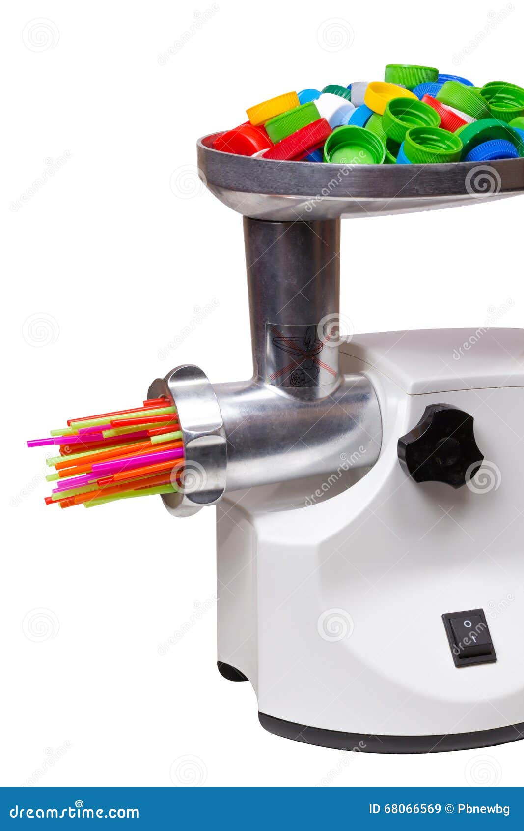 Cover Processed into Meat Grinder Stock Image Image of grinding, iron
