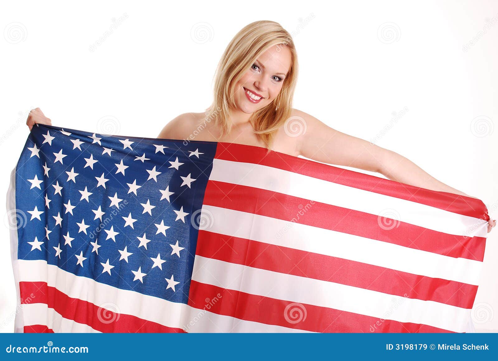 Covered by USA flag stock image. Image of covering, american 3198179