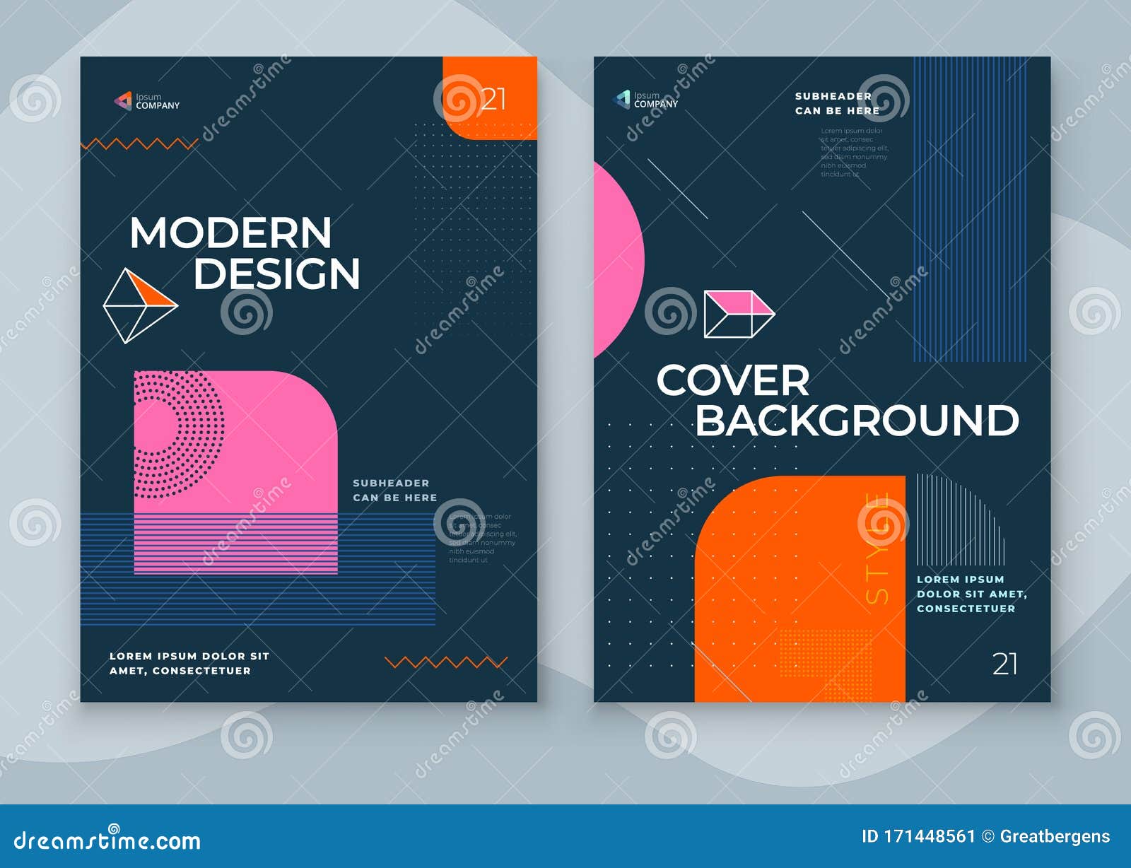 covers with minimal geometric . modern abstract backgrounds for brochures, placards, posters, flyers, banners etc