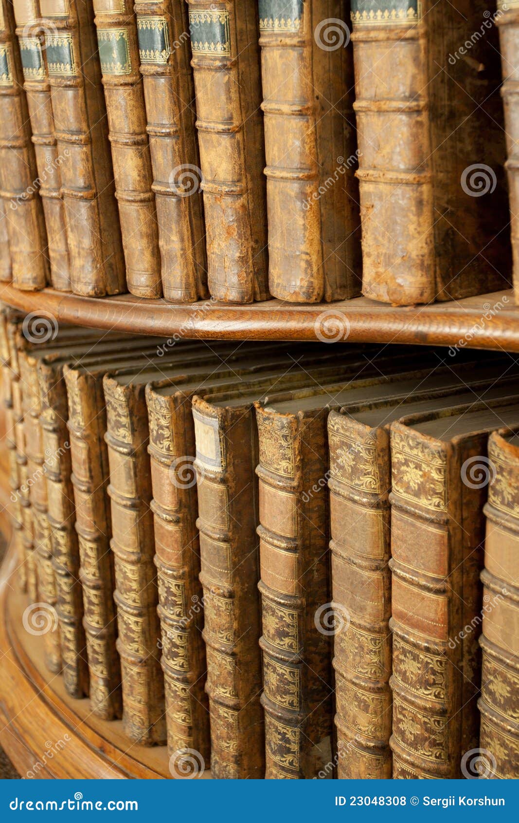 Covers Of Old Medieval Books On Shelf In Bookcase Royalty ... Covers Of Old Medieval Books On Shelf In Bookcase Royalty ...