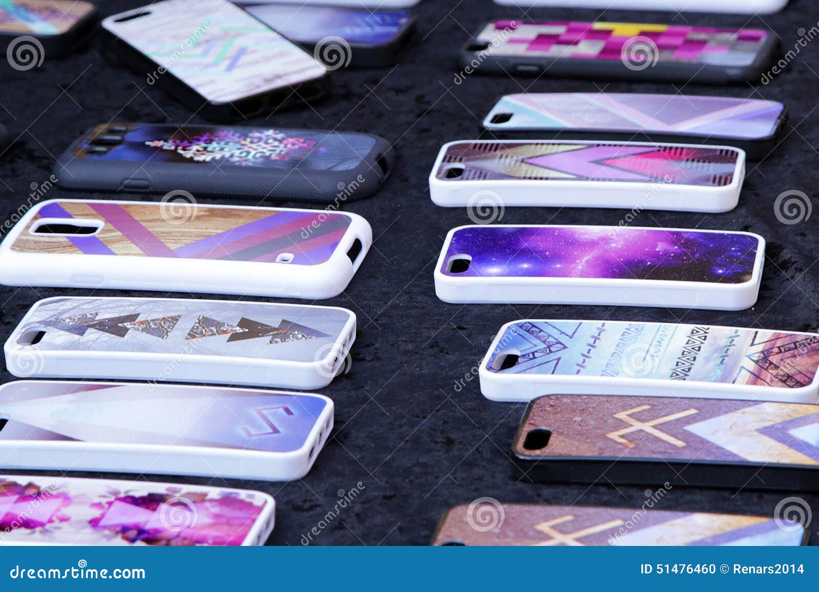 Covers for smart phones stock photo. Image of 51476460