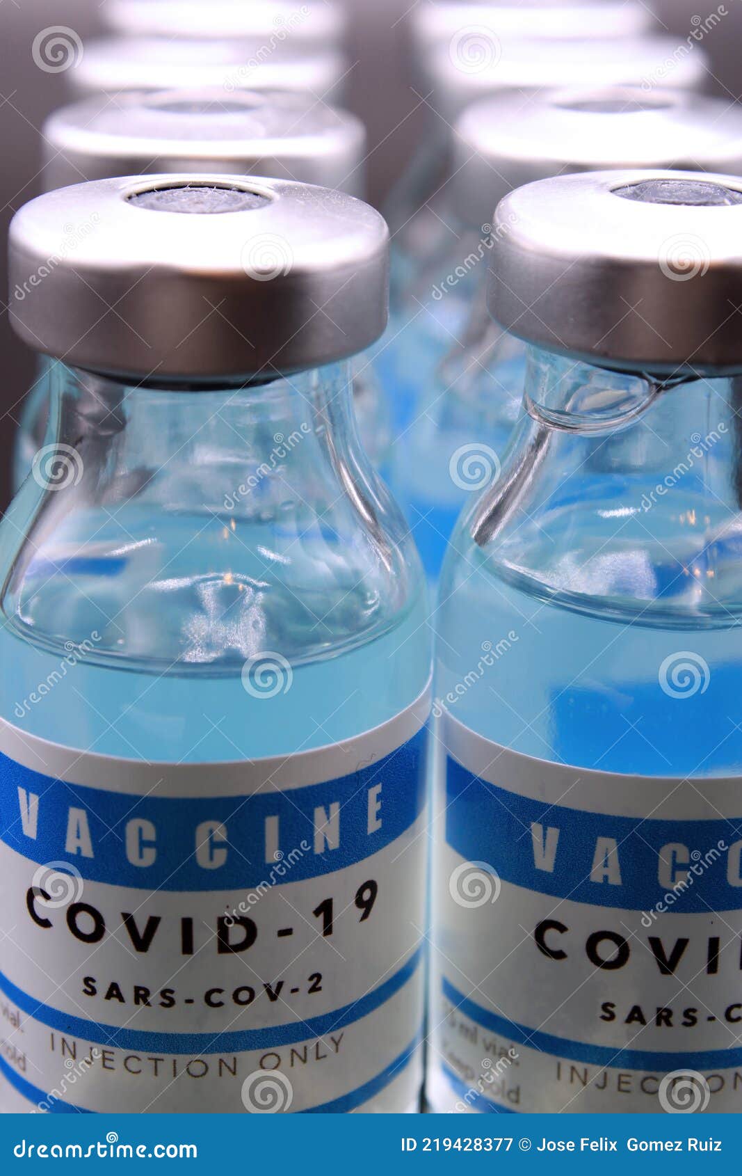 covid-19 vaccine vials