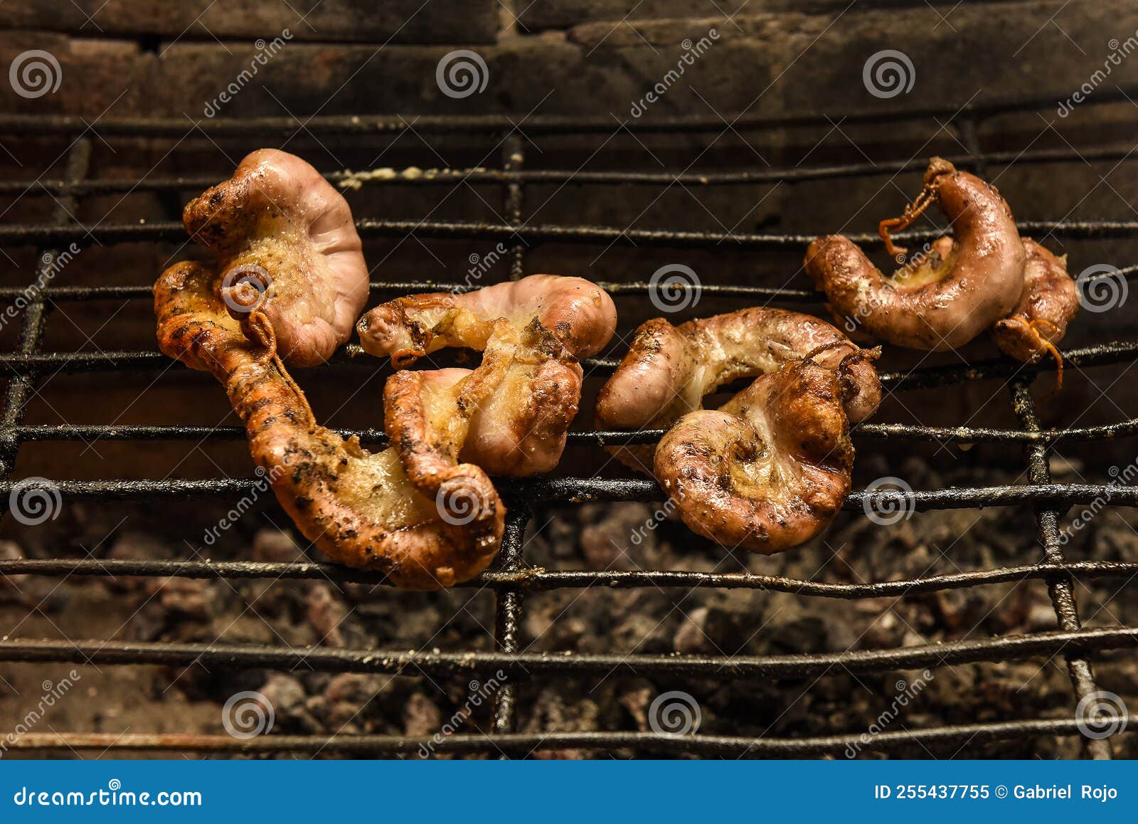 Cow Bowels Presented on a Wooden Board with Ingredients, Stock Image ...