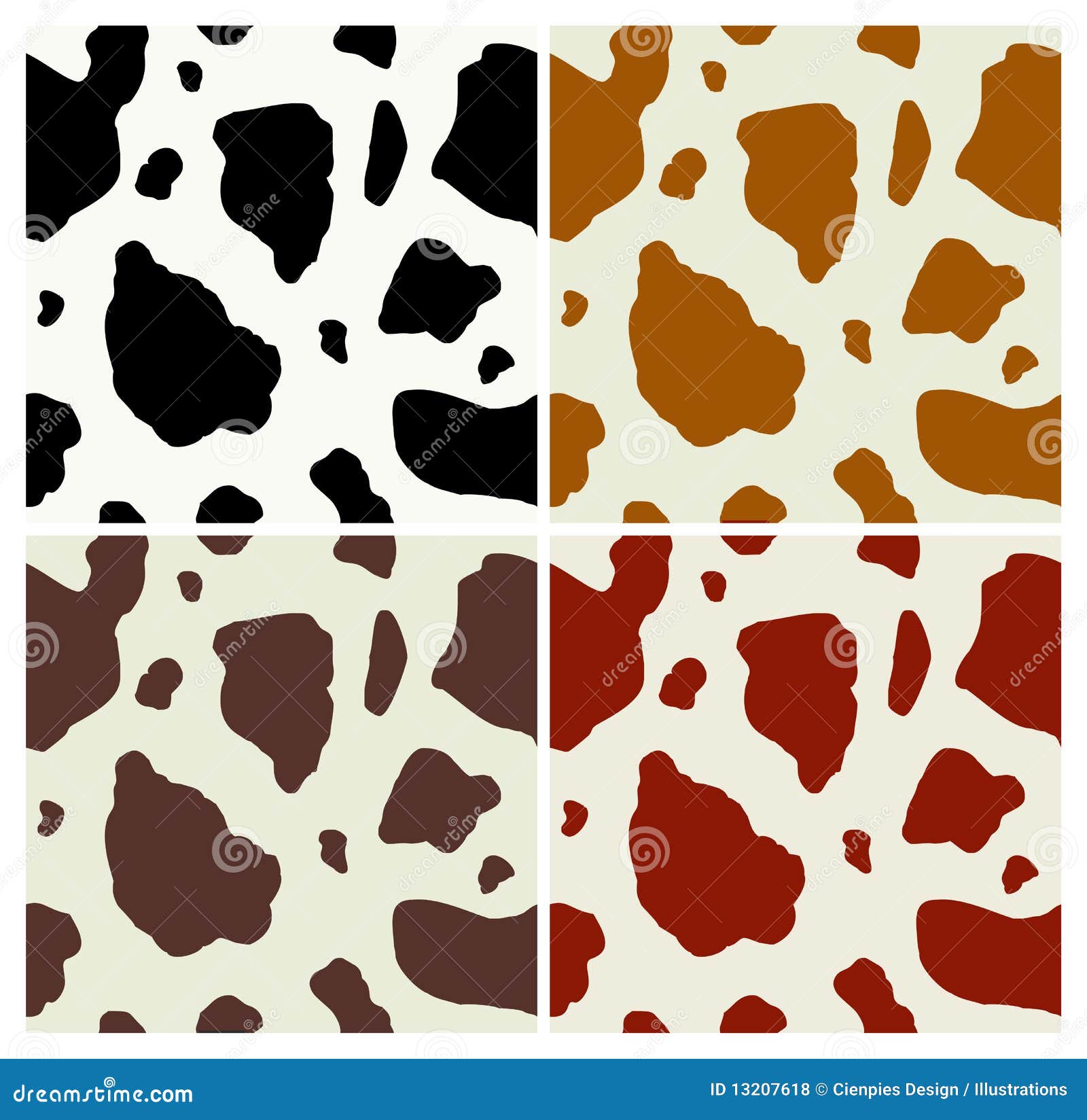 Cow print pattern stock vector. Image of illustration Cow print pattern stock vector. Image of illustration