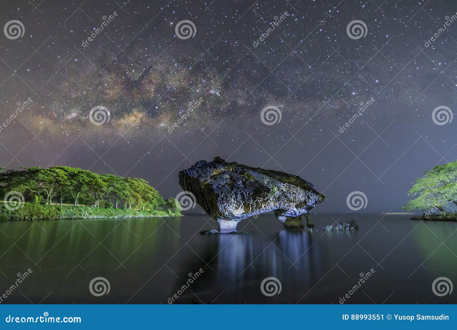 cow rock and the milkyway
