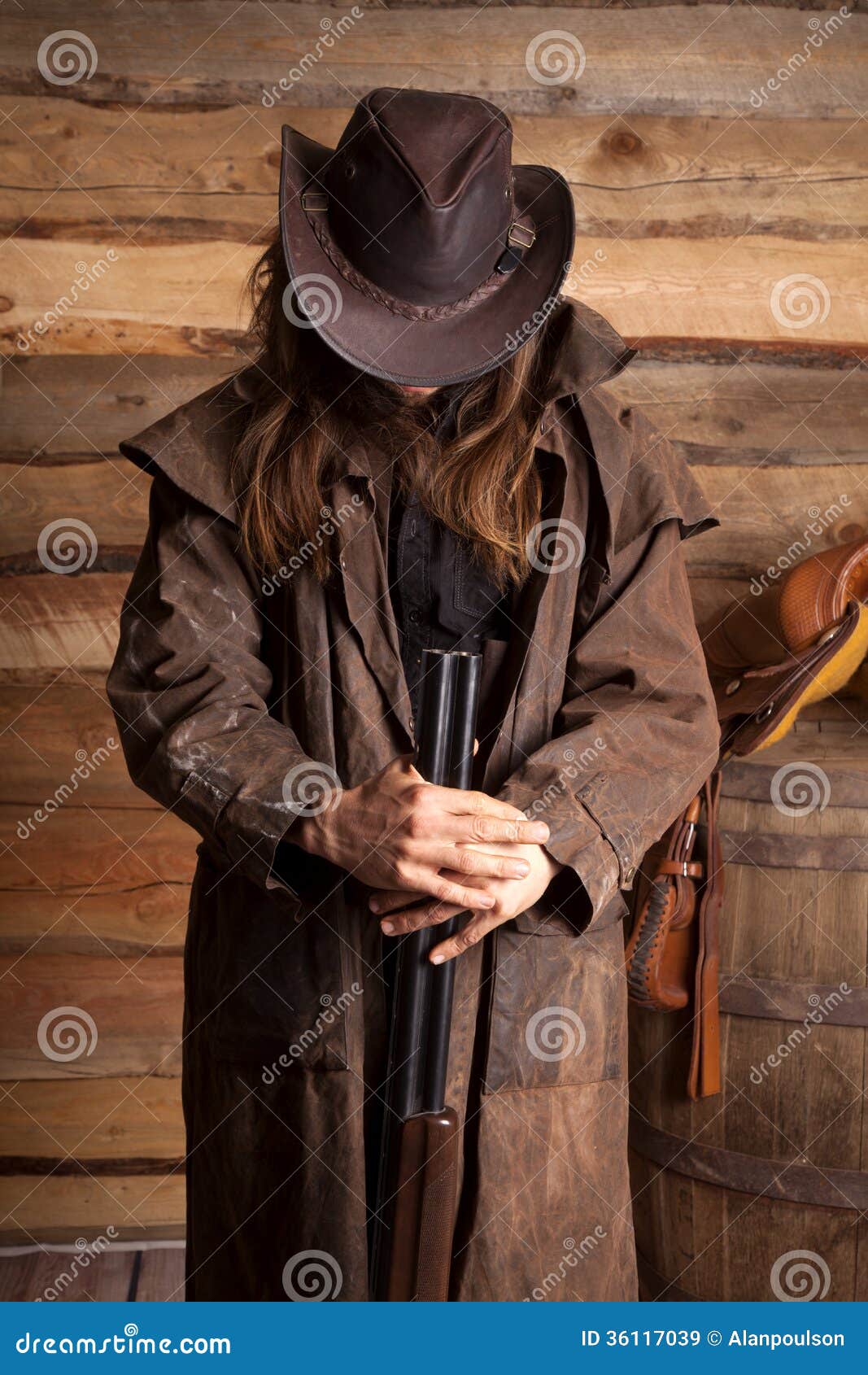 Cowboy Duster Costume Coat