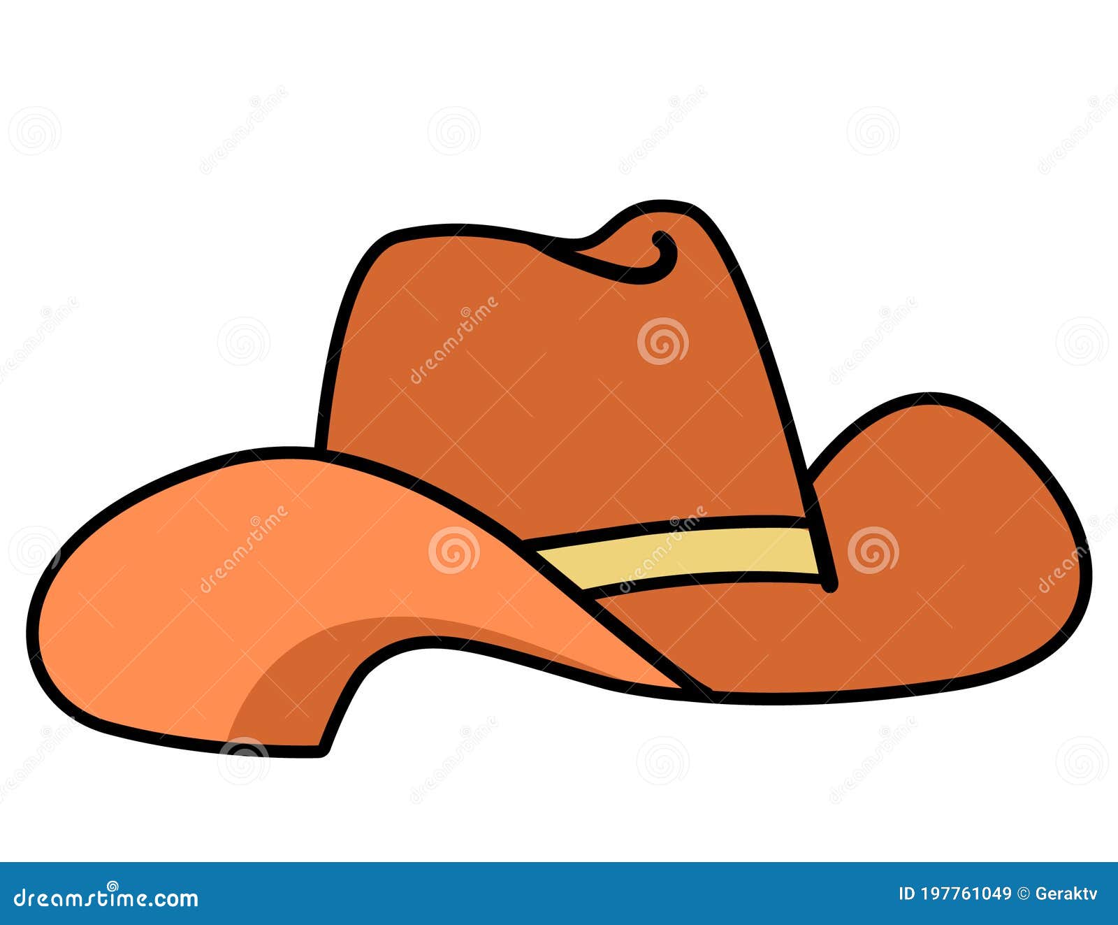 Western Cowboy Hat Nail Art Design - wide 10