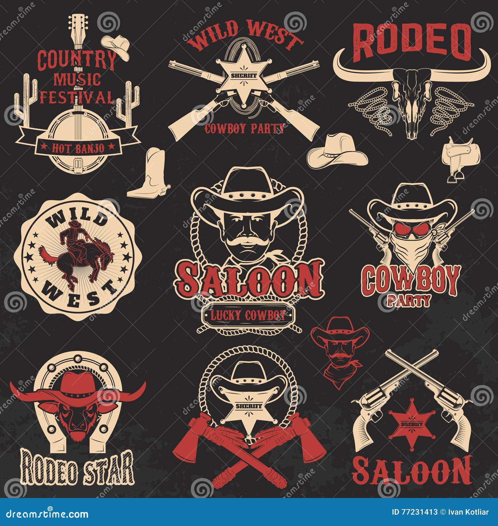 Cowboys Logo Stock Illustrations – 458 Cowboys Logo Stock Illustrations,  Vectors & Clipart - Dreamstime