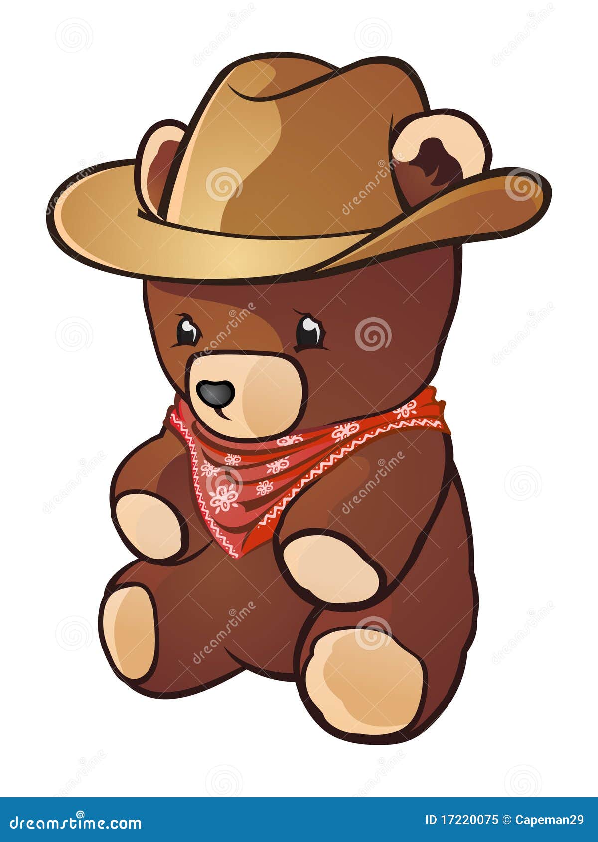 cowboy teddy bear