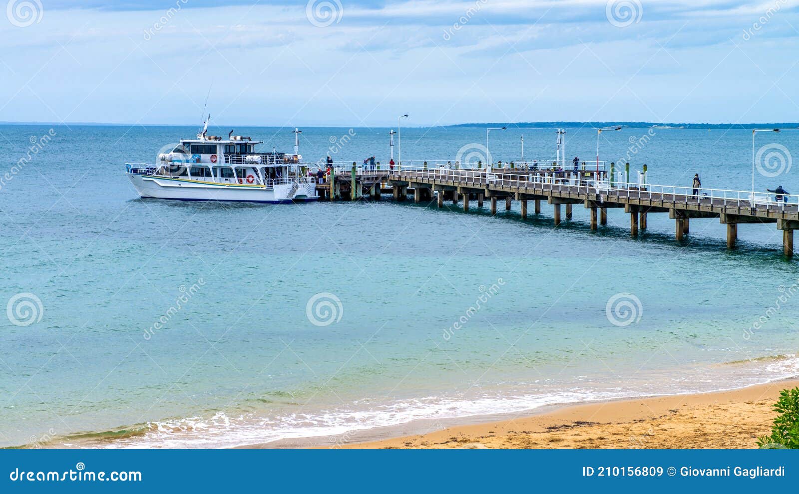 Cowes Jetty in Phillip Island, Australia Stock Image Image of