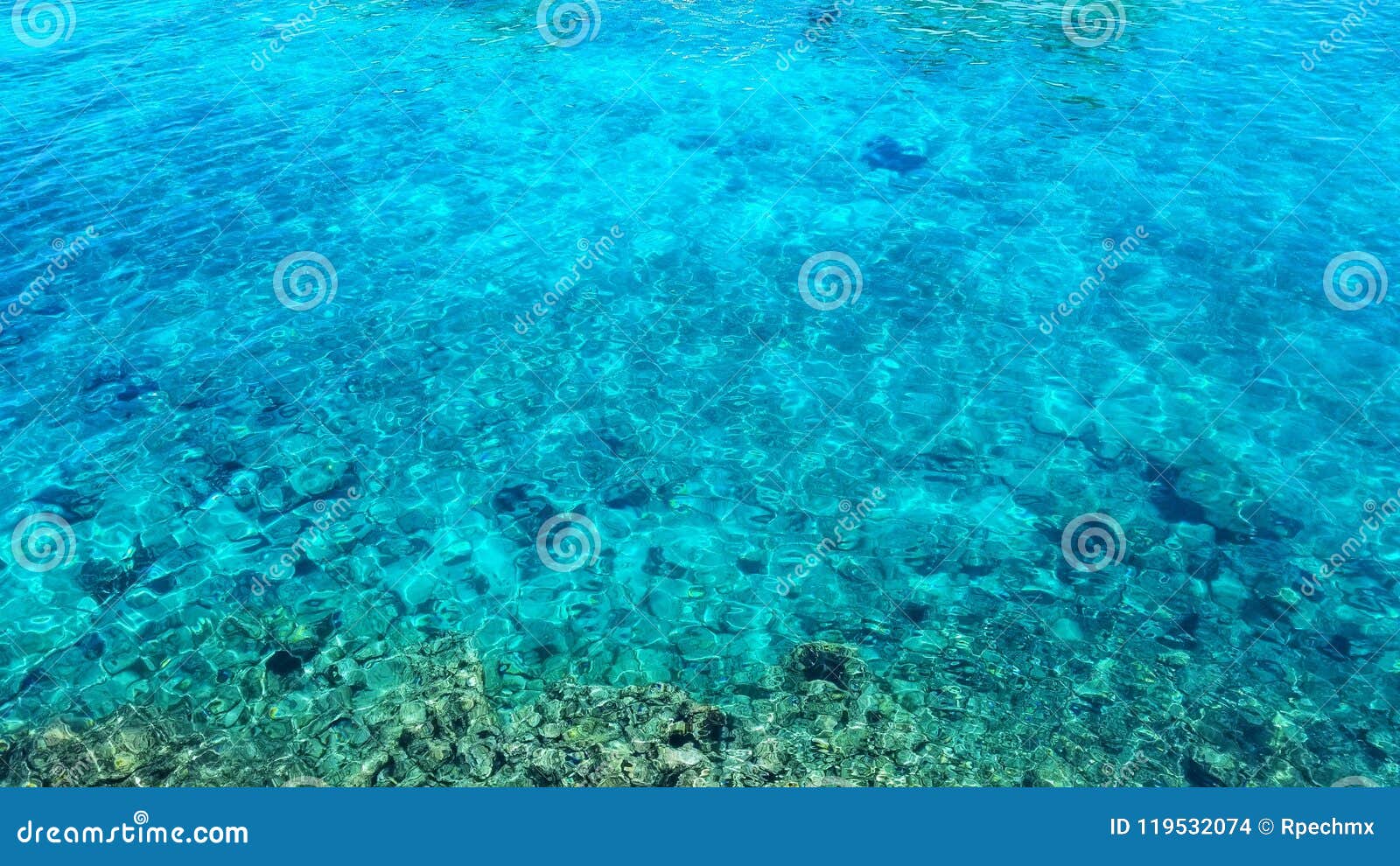 cozumel aquamarine colors