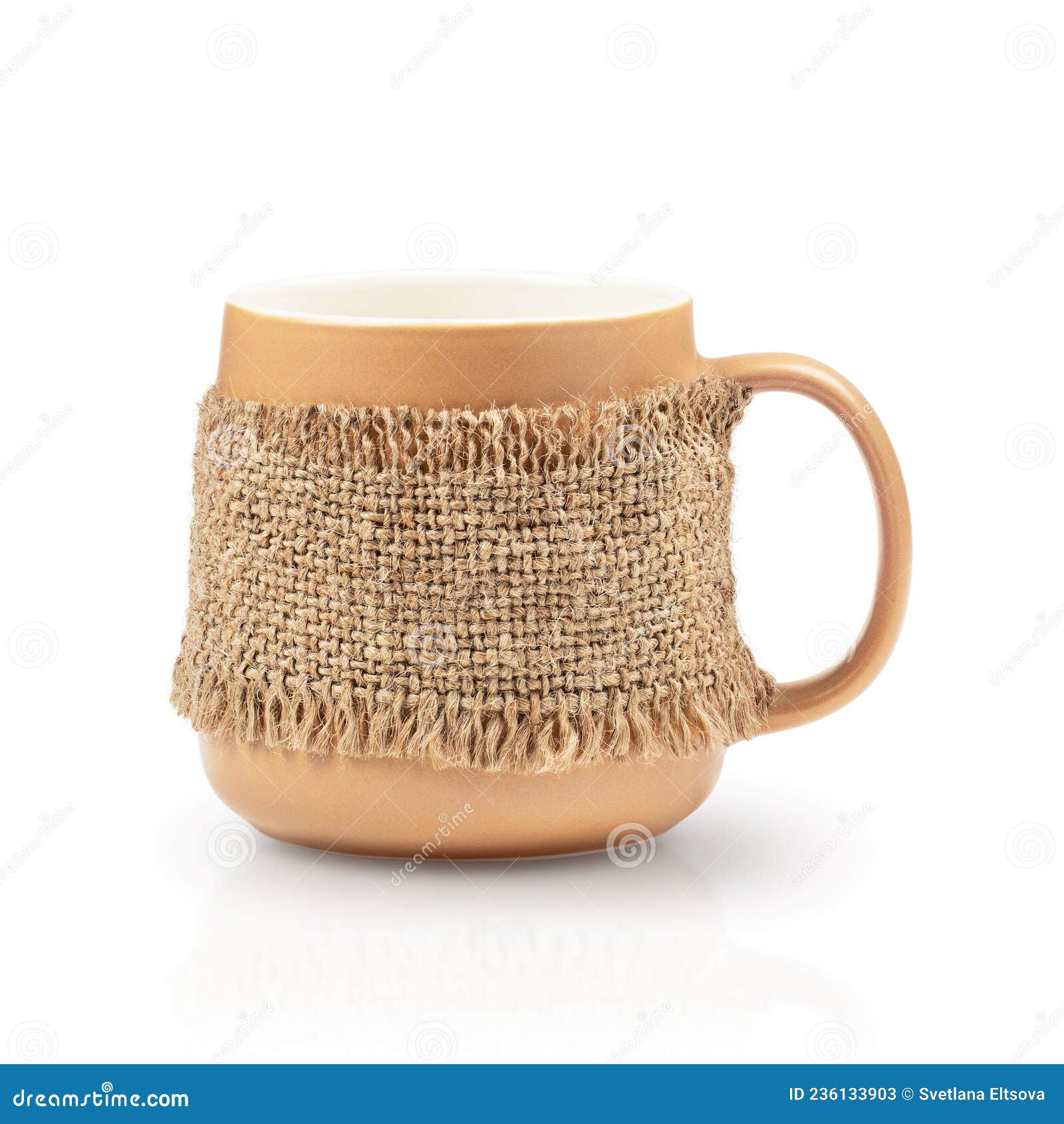 burlap fringe