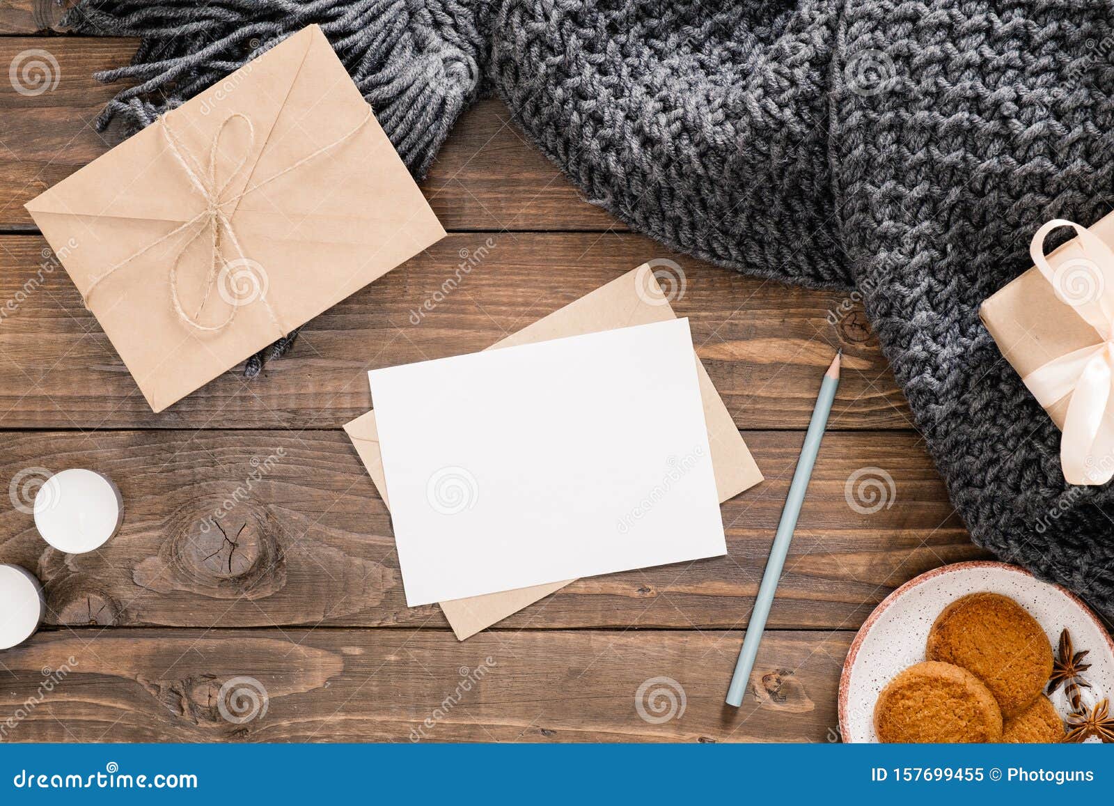 https://thumbs.dreamstime.com/z/cozy-home-desk-hygge-autumn-fall-concept-blank-paper-card-mockup-craft-envelope-cookies-candles-women-fashion-scarf-gift-box-157699455.jpg