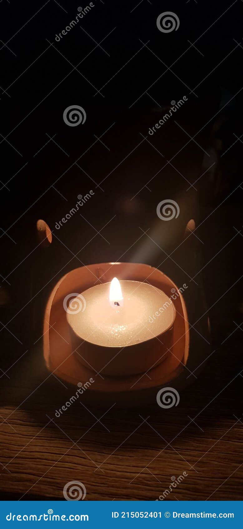Cozy Relaxing Candle Light stock image. Image of burningcandle 215052401