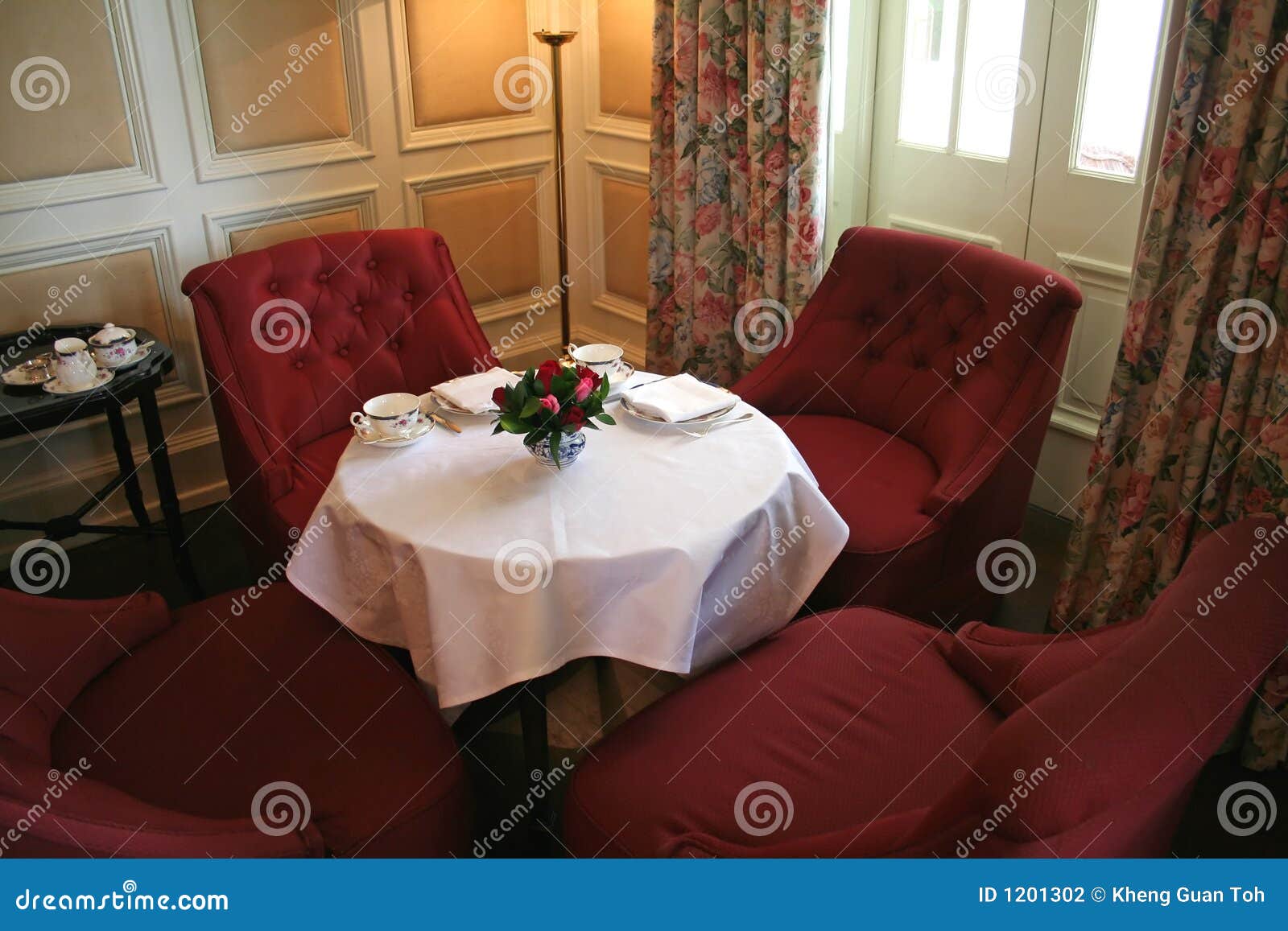 Cozy tea corner stock photo. Image of comfortable, teapot 1201302