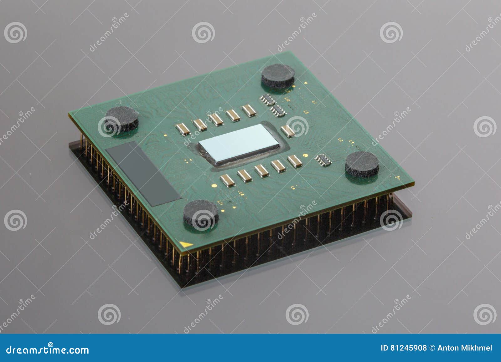 CPU. Modern Computer Processor Unit. Stock Photo Image of engineering