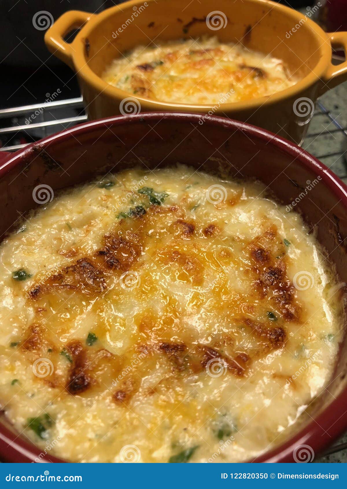 Crab au Gratin stock photo. Image of french, bake, food 122820350