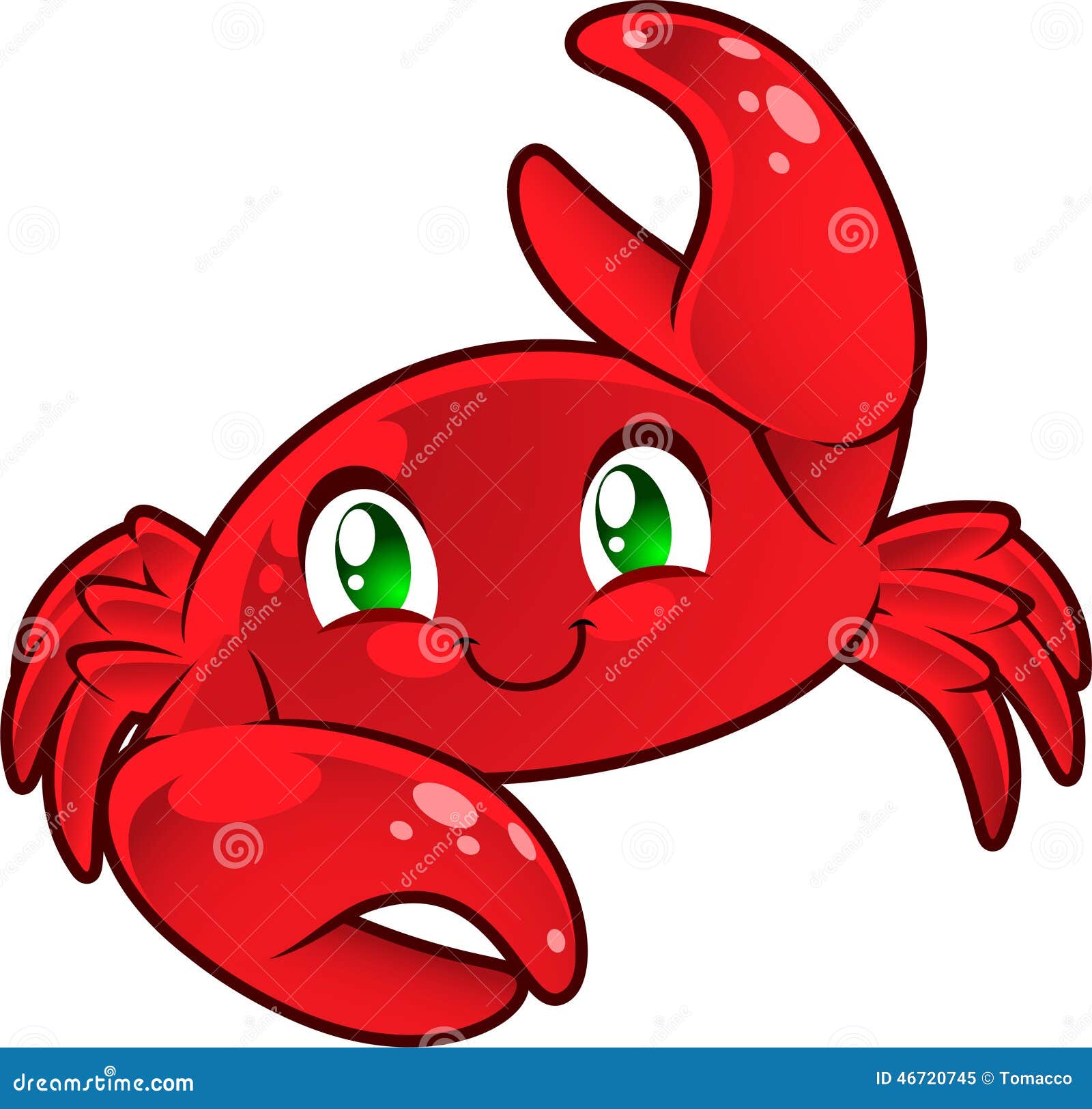 Crab Cartoon Illustration Illustration 46720745 - Megapixl Crab Cartoon Illustration Illustration 46720745 - Megapixl