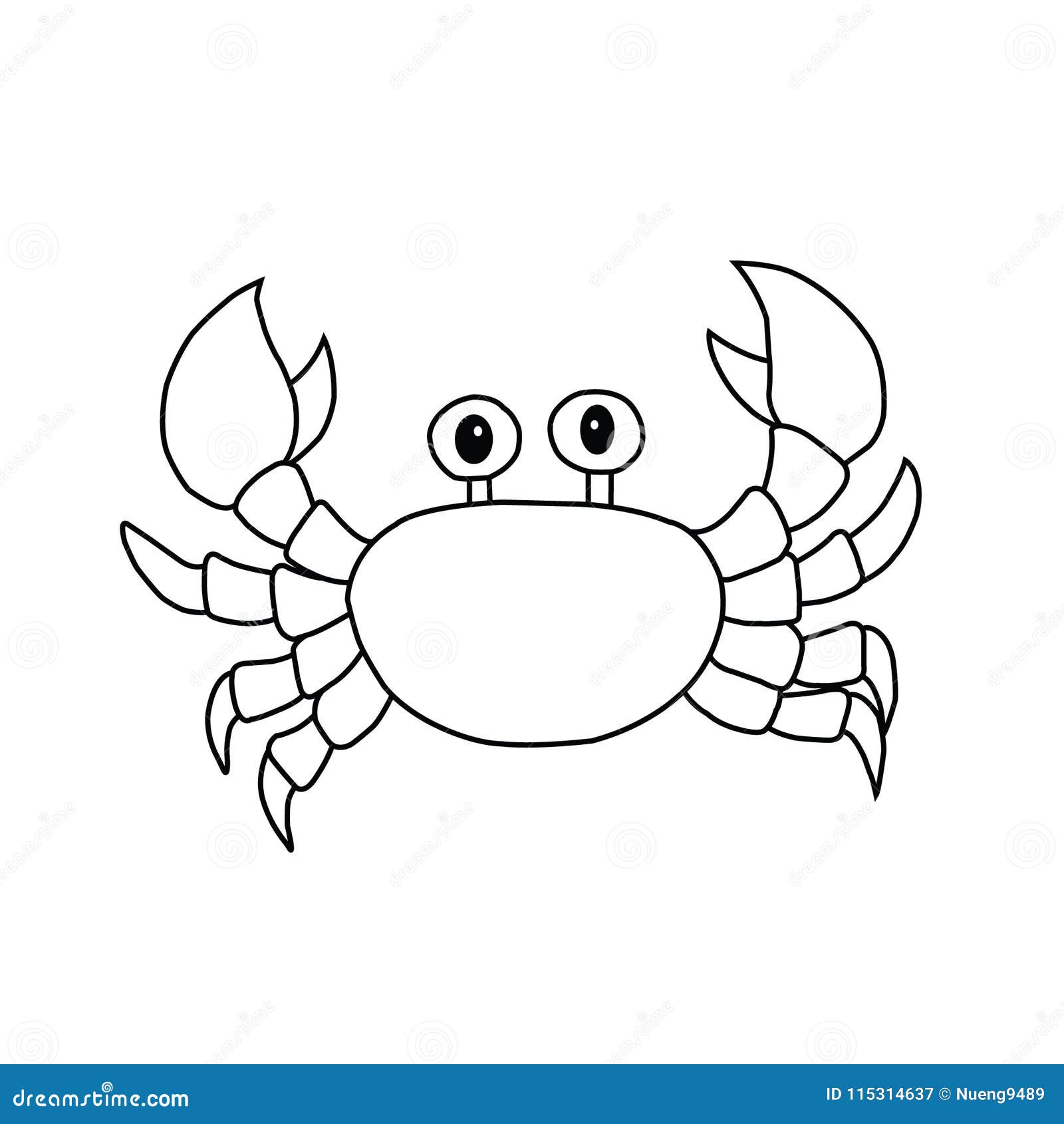 Crab Drawing Picture Isolated on White Background Stock Illustration - Illustration of drawing, great: 115314637 Crab Drawing Picture Isolated on White Background Stock Illustration - Illustration of drawing, great: 115314637