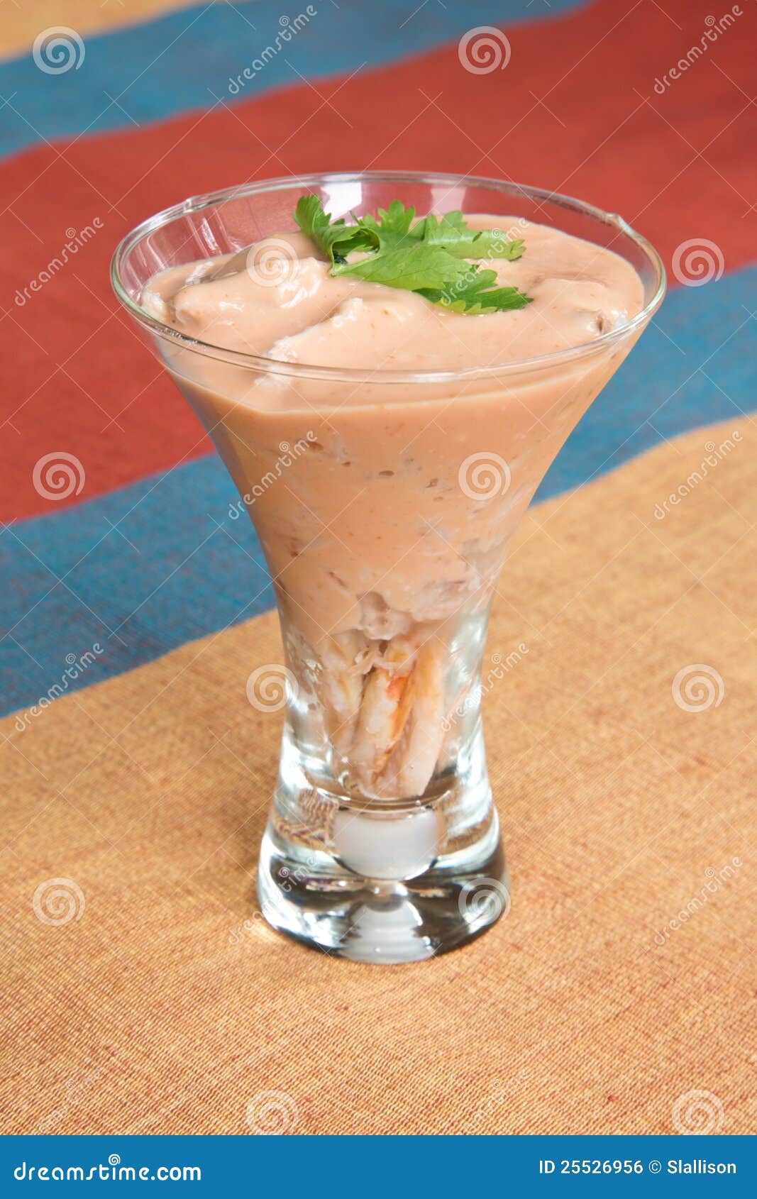 Crab Claw Cocktail stock photo. Image of claw, sundae 25526956