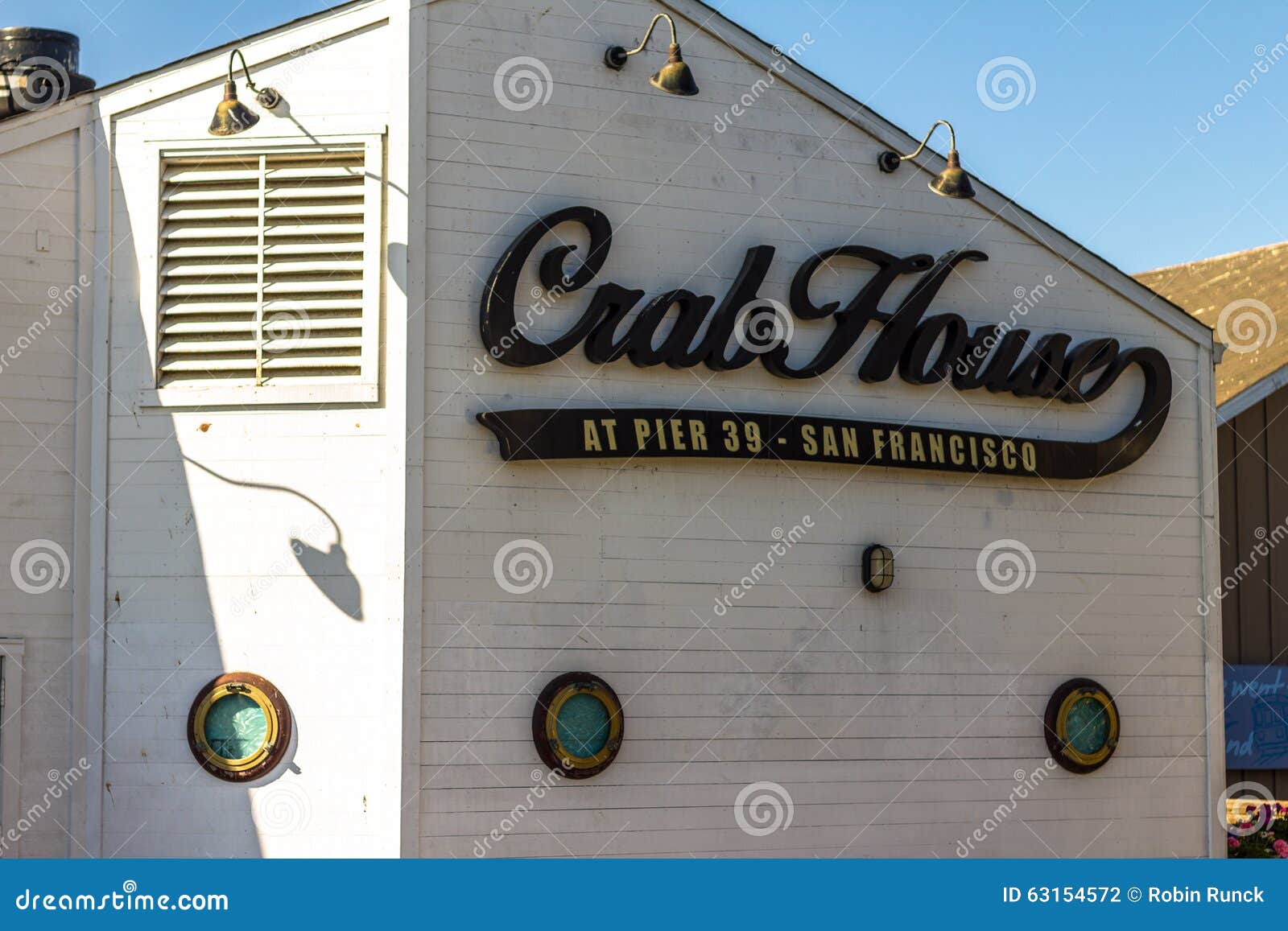 Crab House Restaurant on Pier 39, San Francisco Editorial Photography