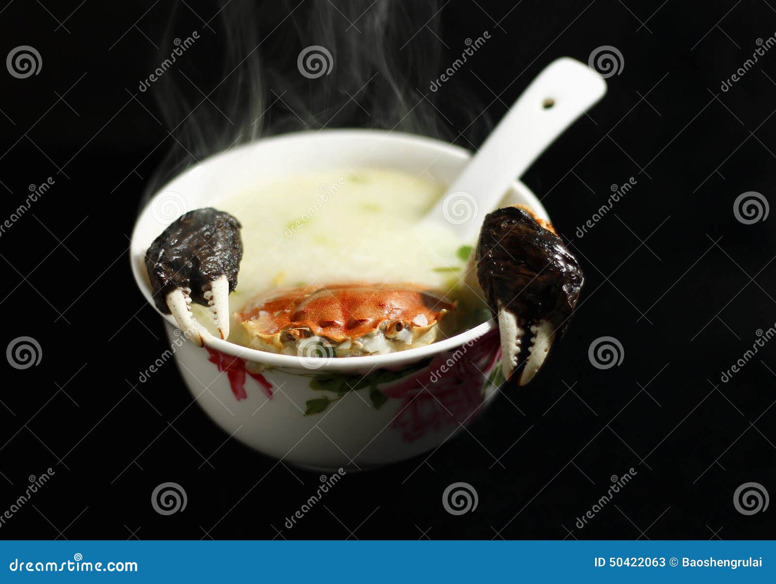 Crab porridge stock image. Image of yummy, porridge, seafood 50422063