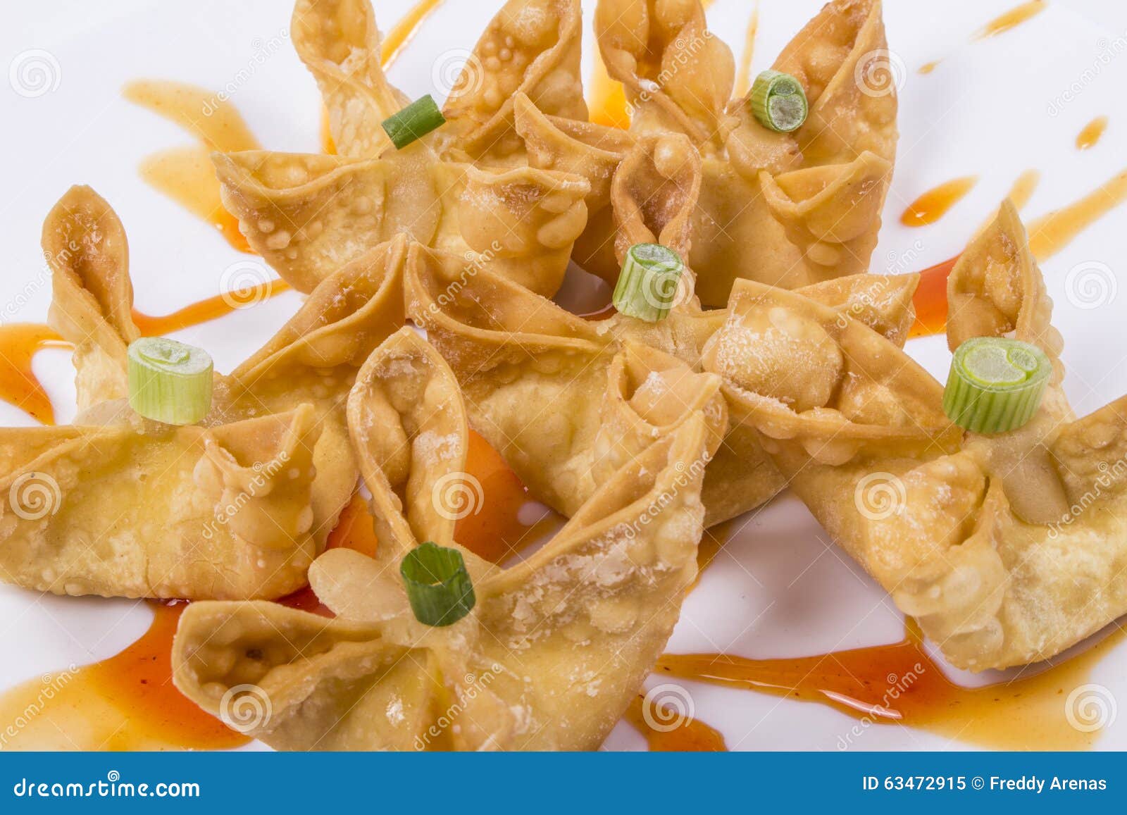 Crab Rangoon stock image. Image of garlic, meal, prepared 63472915