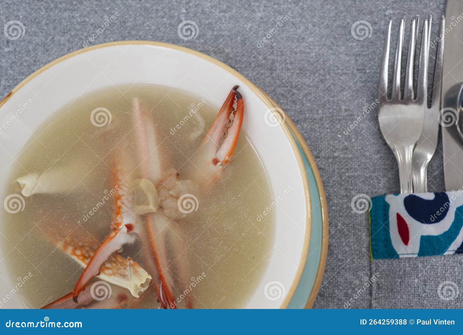 Seafood Soup Stock Crab Seafood Soup Stock