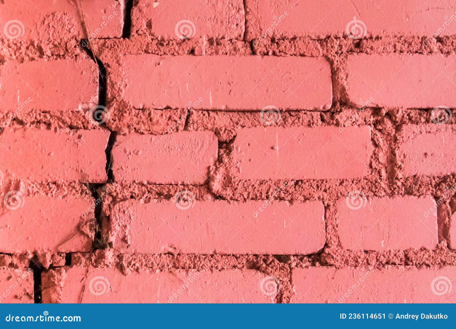 Crack on Old Dirty Brick Wall Texture Background Stock Image Image of