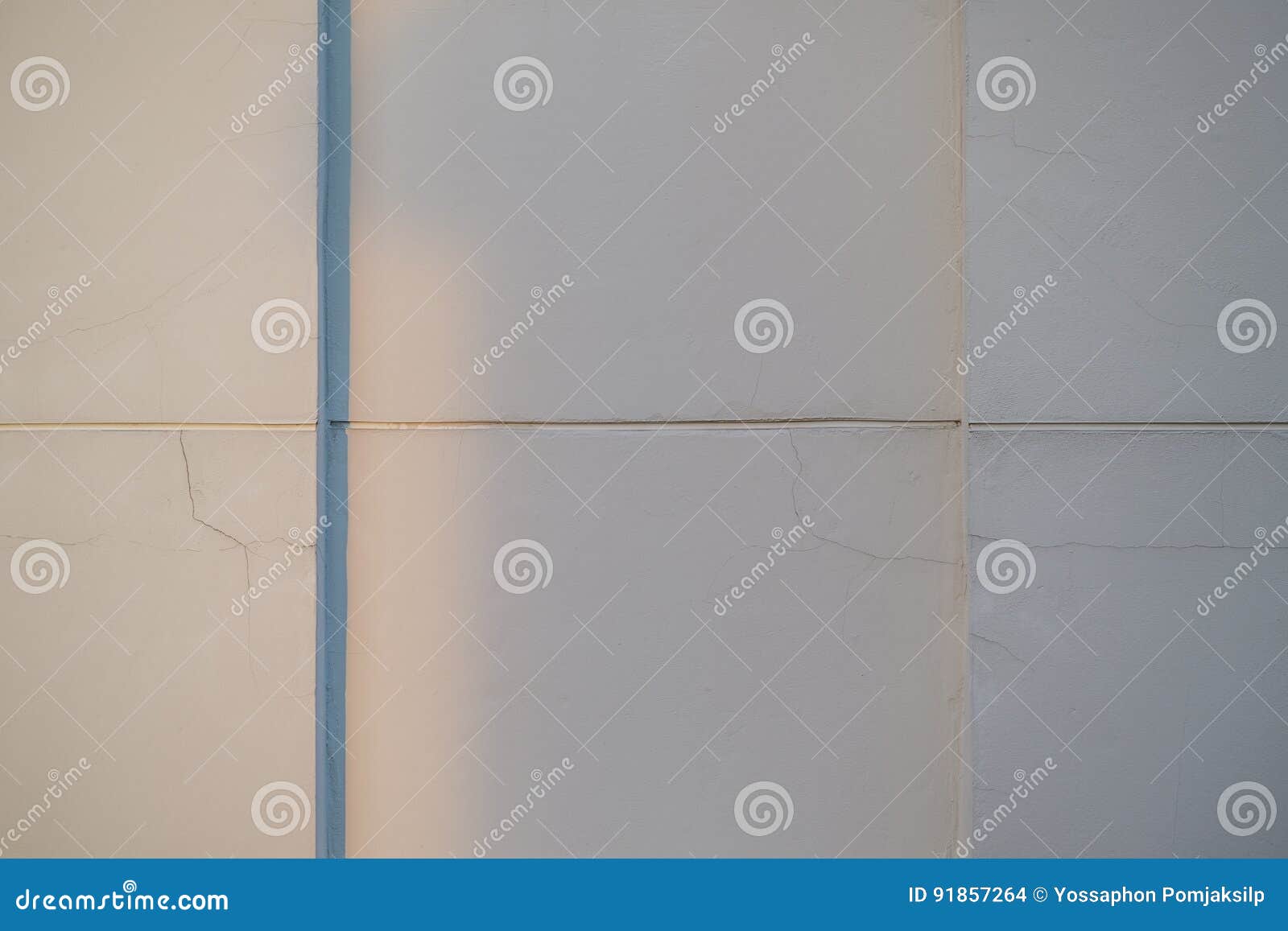 Crack on the Wall Near Apartment Window Stock Photo Image of cement