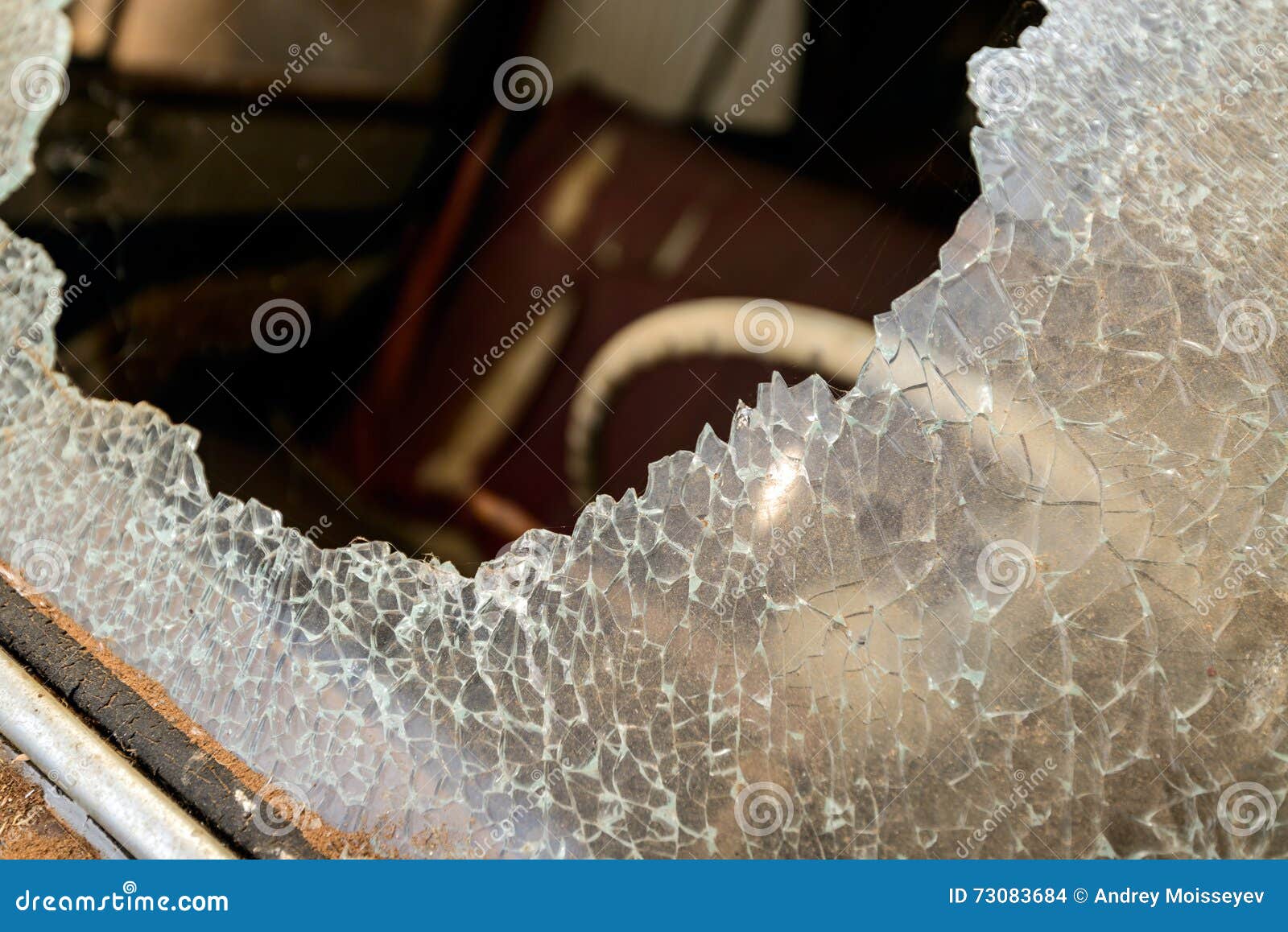 Cracked car windshield stock photo. Image of last, cracked 73083684
