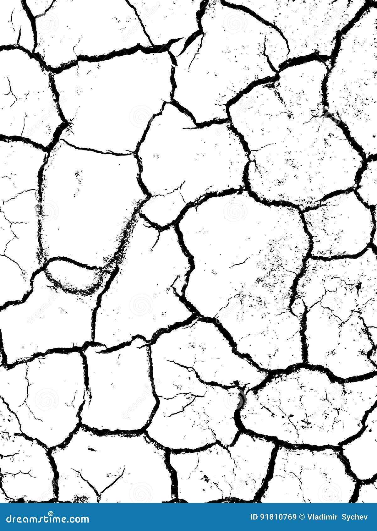 Cracked earth stock illustration. Illustration of ancient 91810769